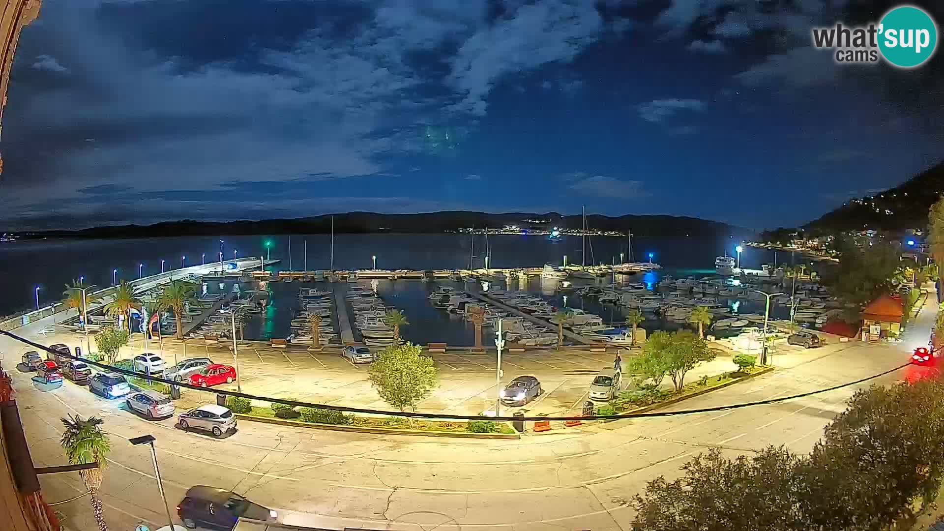 Webcam Orebić Riva – Ferry a Korčula en vivo