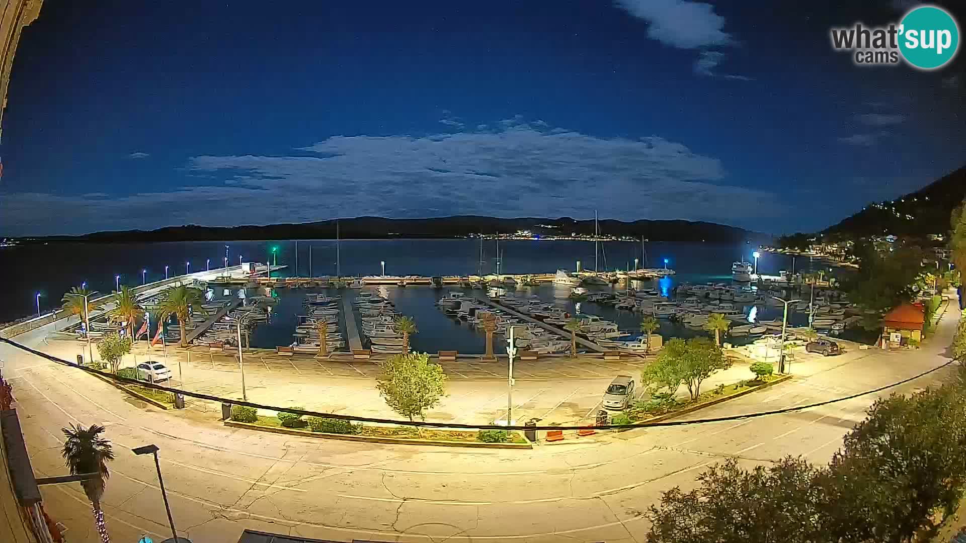 Webcam Orebić Riva – Ferry vers Korčula en direct