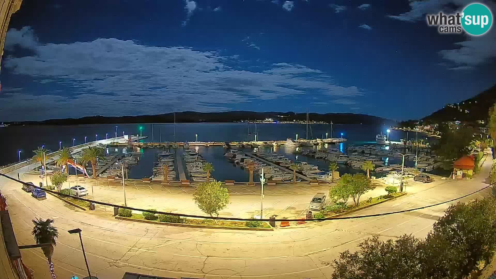 Webcam Orebić Riva – Ferry vers Korčula en direct