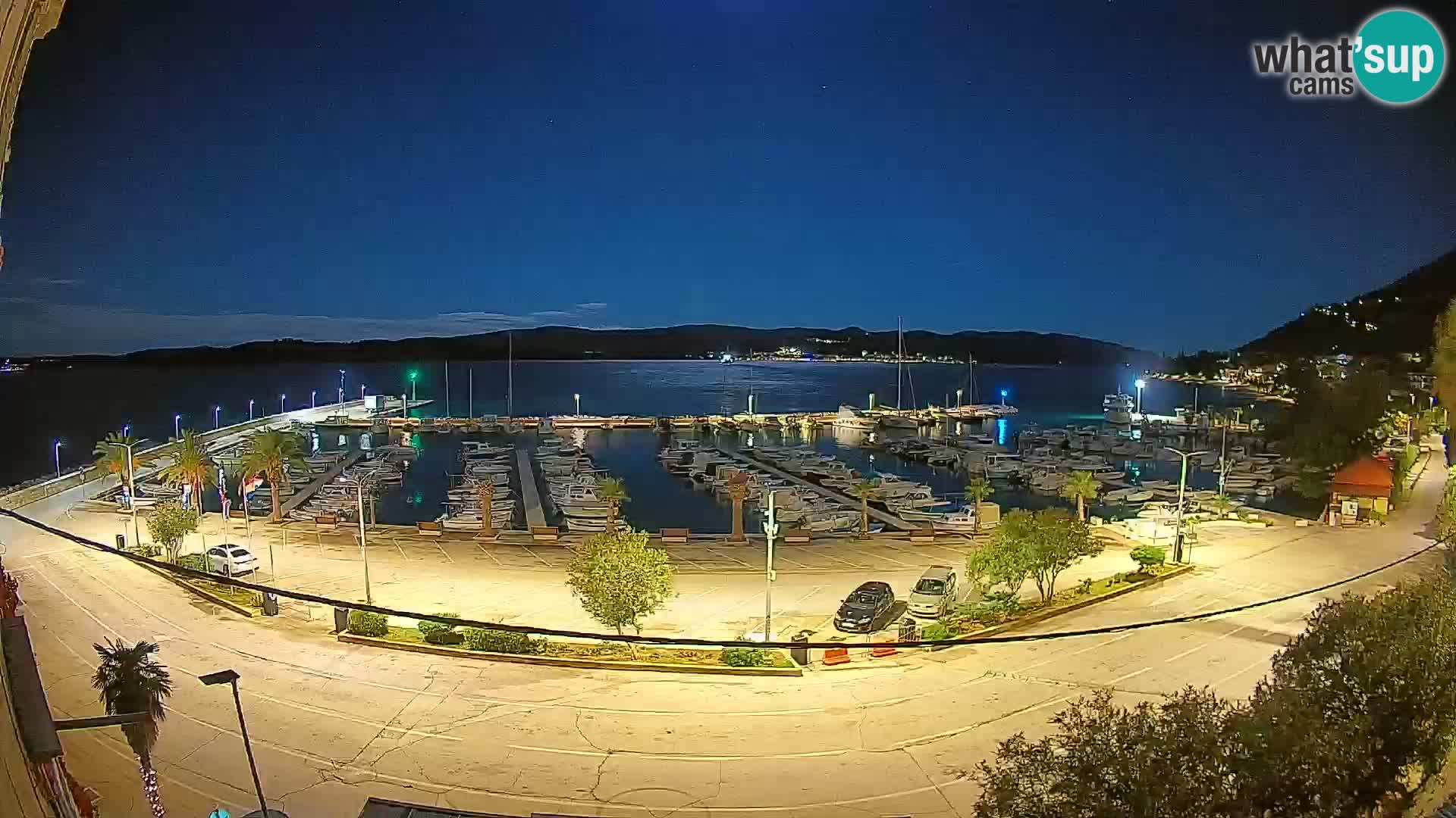 Webcam Orebić Riva – Ferry vers Korčula en direct