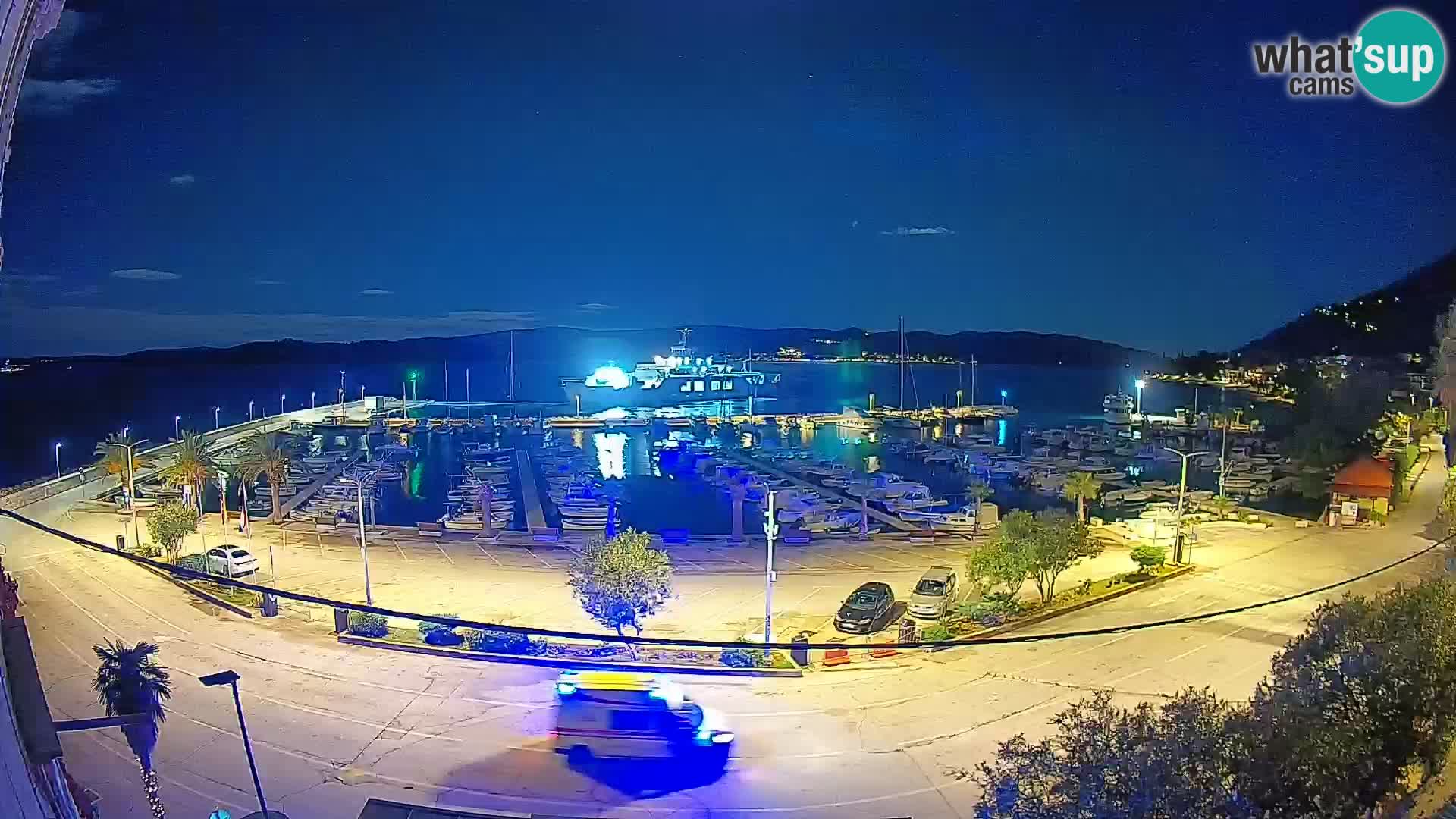 Webcam Orebić Riva – Ferry to Korčula Live