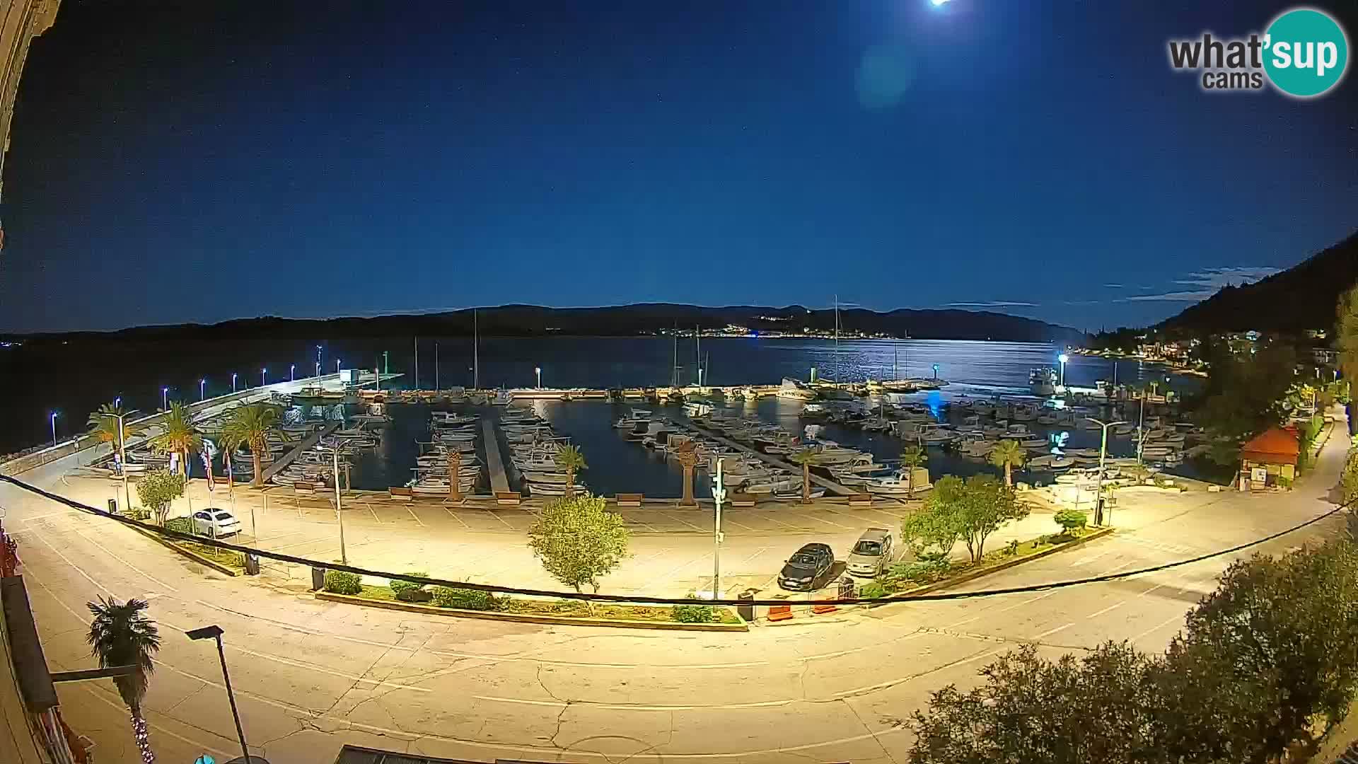 Webcam Orebić Riva – Ferry a Korčula en vivo