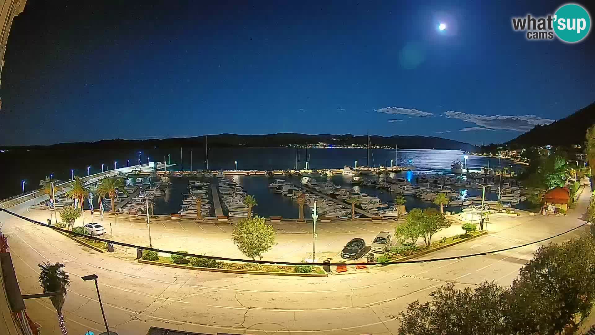 Webcam Orebić Riva – Ferry vers Korčula en direct