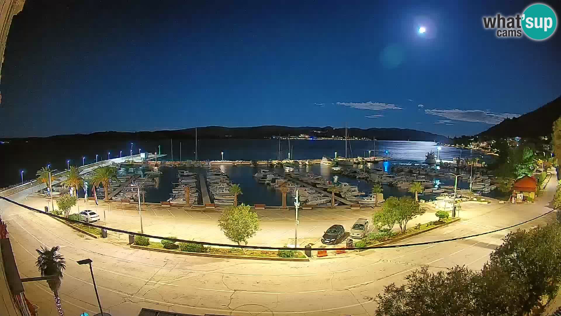 Webcam Orebić Riva – Ferry to Korčula Live