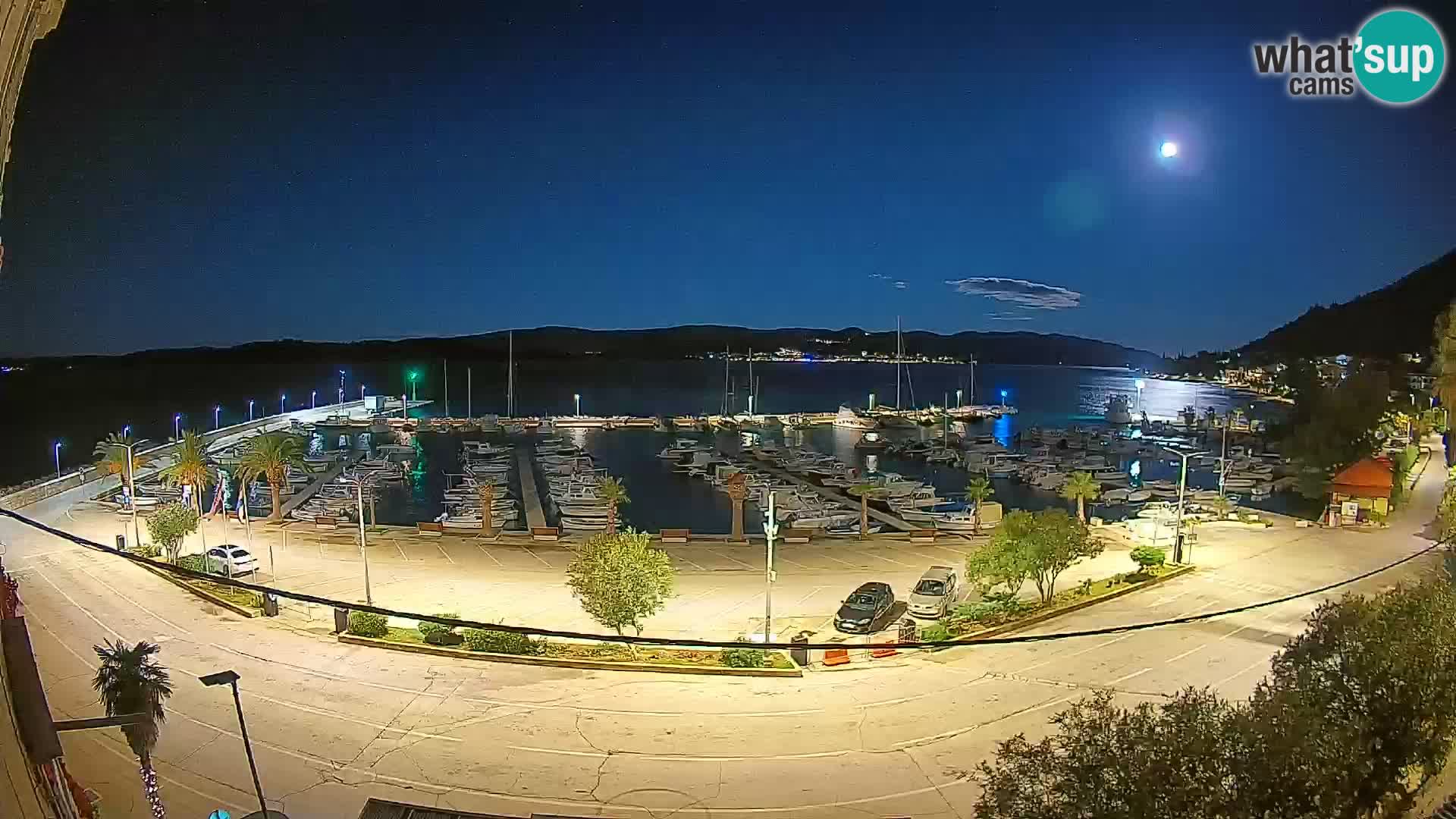 Webcam Orebić Riva – Ferry to Korčula Live