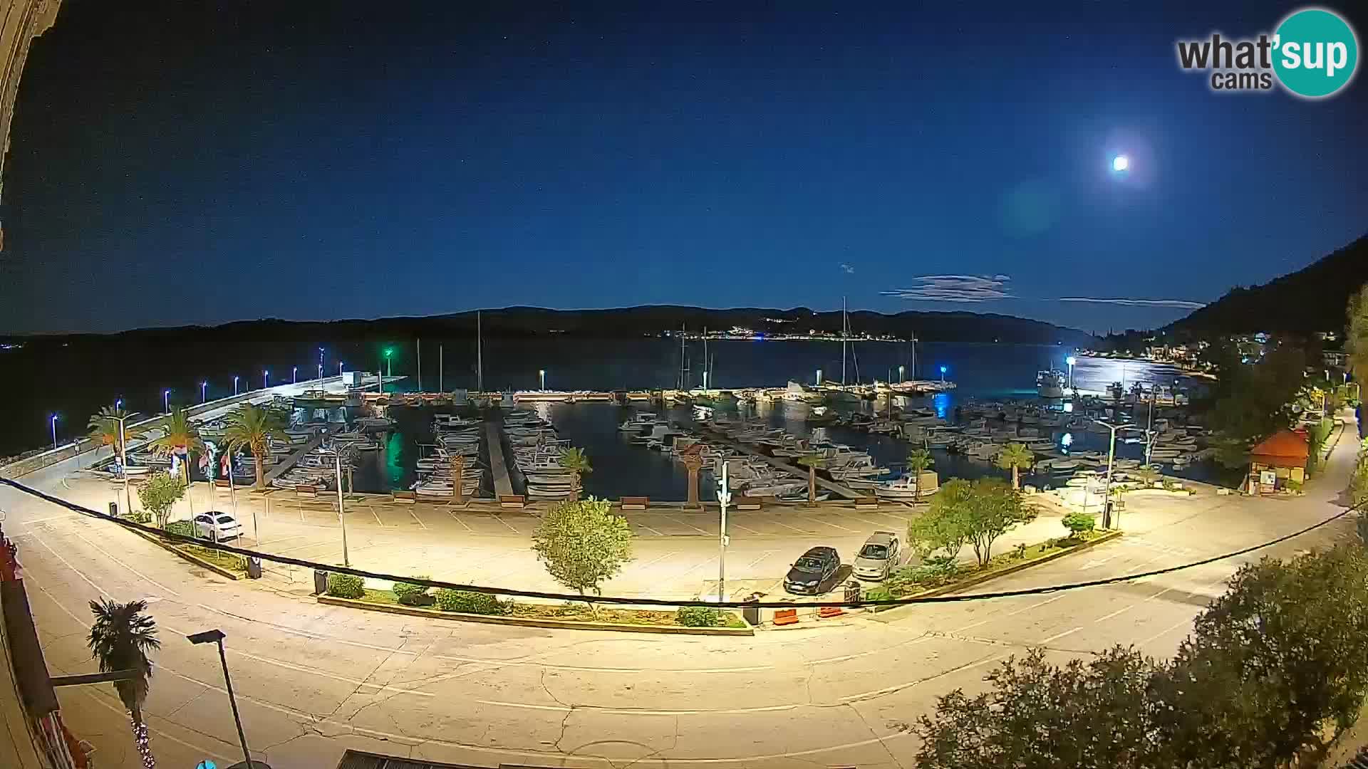 Webcam Orebić Uferpromenade – Fähre nach Korčula Live