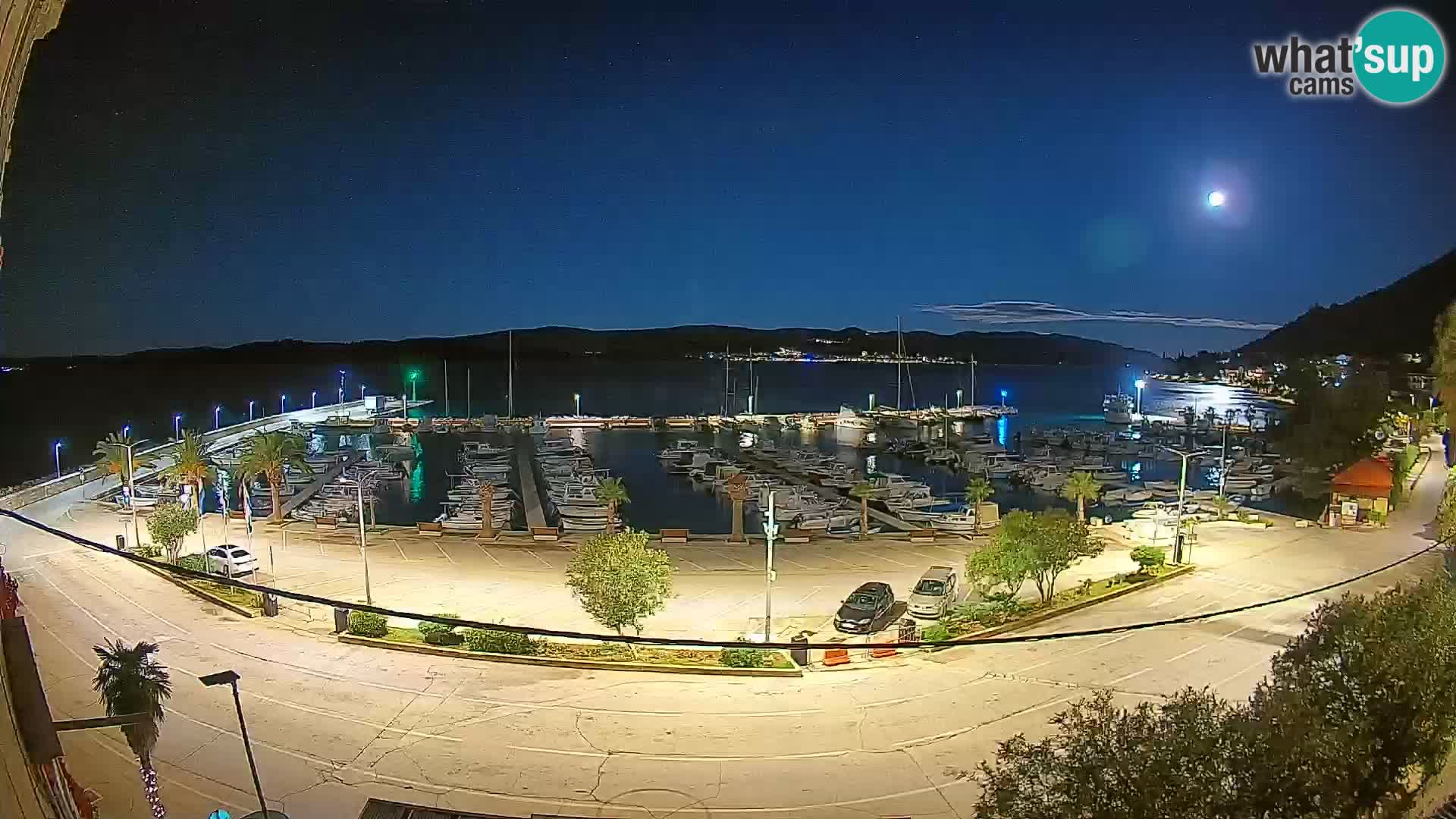 Webcam Orebić Riva – Ferry vers Korčula en direct