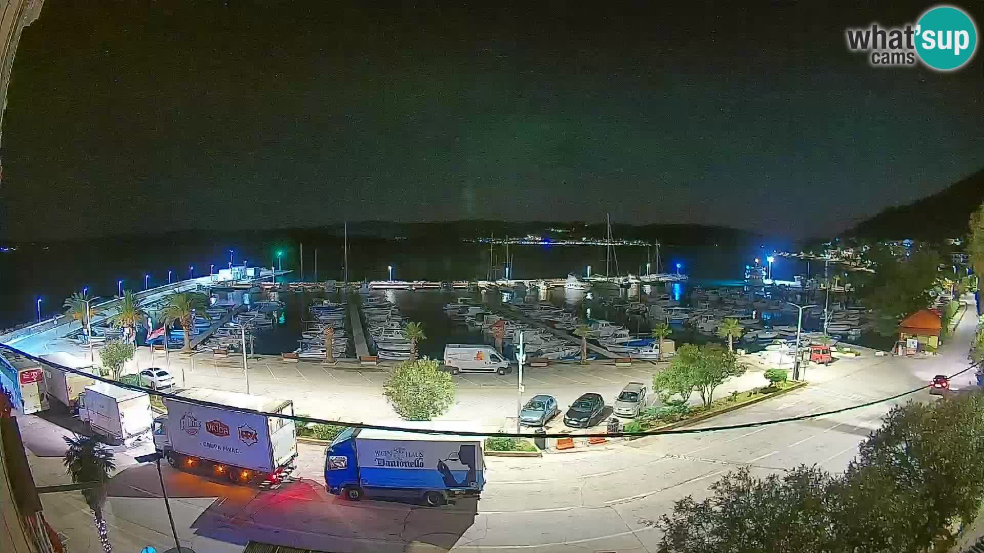 Webcam Orebić Riva – Ferry a Korčula en vivo