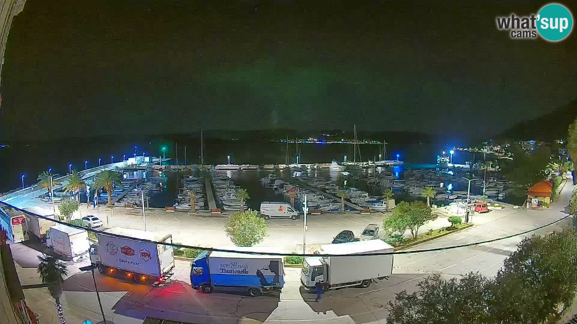 Webcam Orebić Riva – Ferry vers Korčula en direct