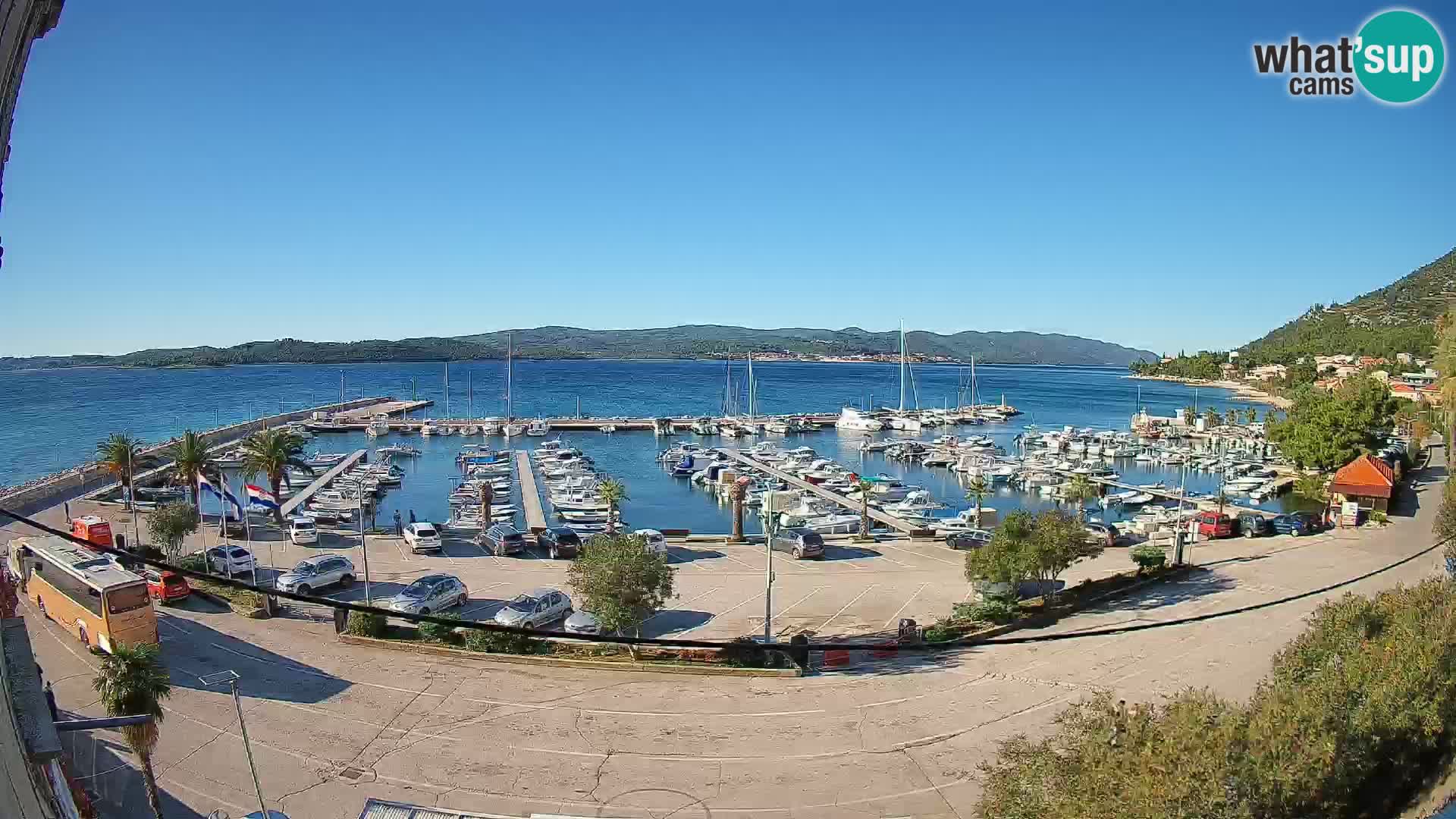 Webcam Sabbioncello Riva – Traghetto per Curzola in diretta