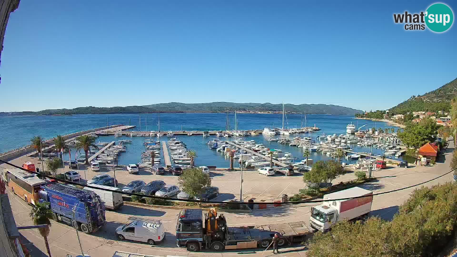 Webcam Sabbioncello Riva – Traghetto per Curzola in diretta