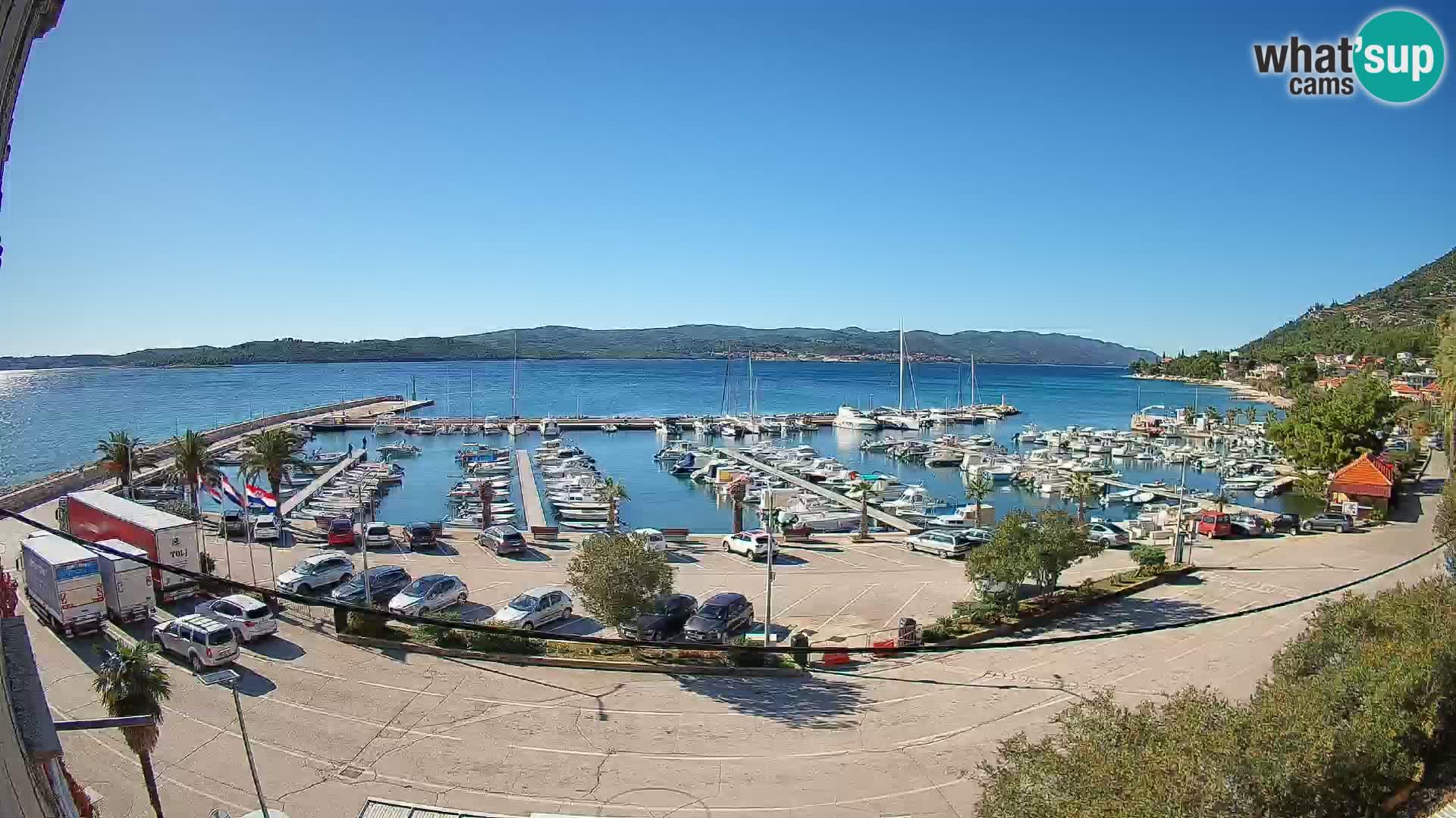 Webcam Sabbioncello Riva – Traghetto per Curzola in diretta