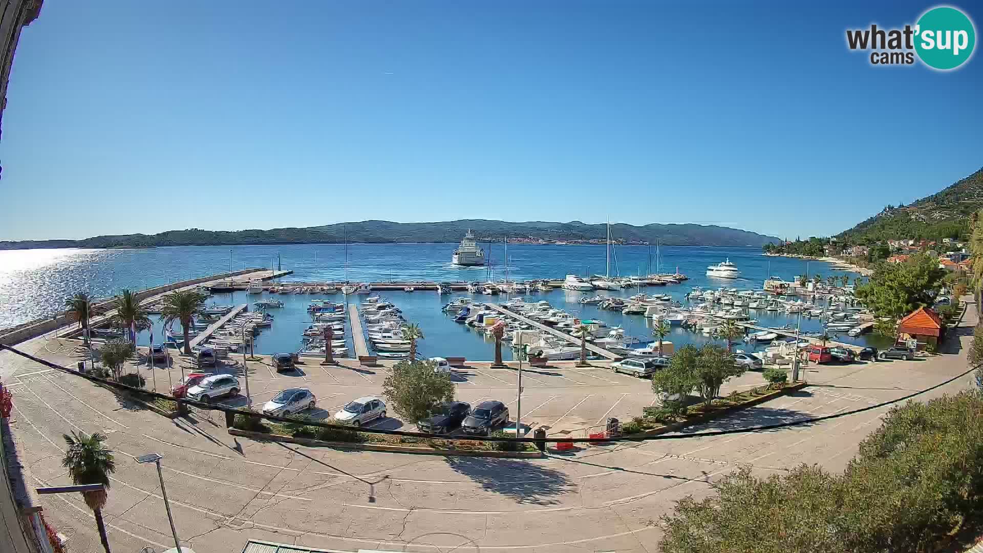 Webcam Sabbioncello Riva – Traghetto per Curzola in diretta