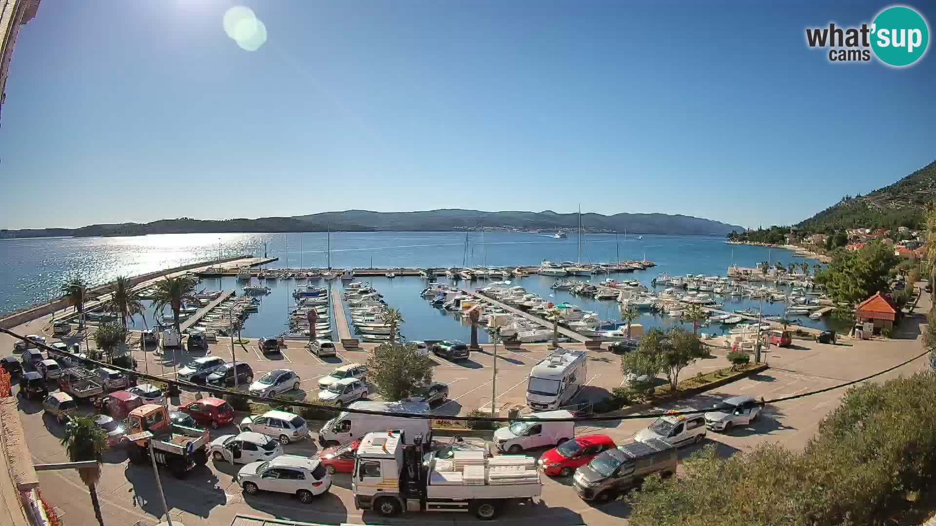 Webcam Sabbioncello Riva – Traghetto per Curzola in diretta