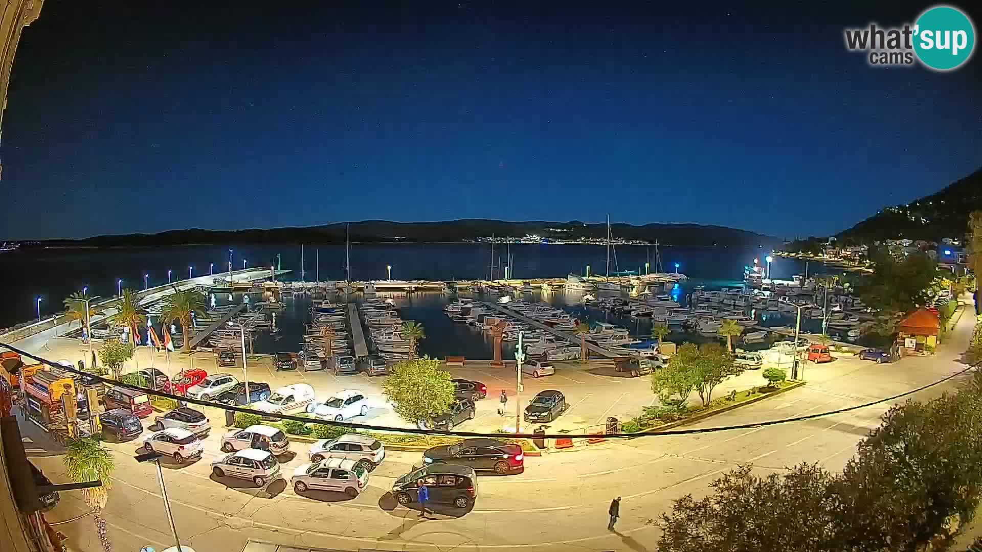 Webcam Orebić Uferpromenade – Fähre nach Korčula Live