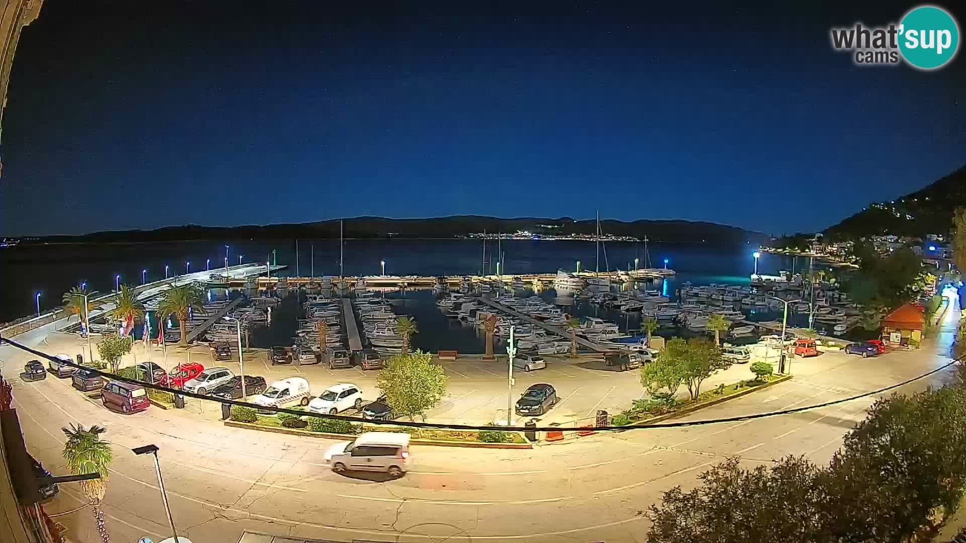 Webcam Orebić Riva – Ferry a Korčula en vivo