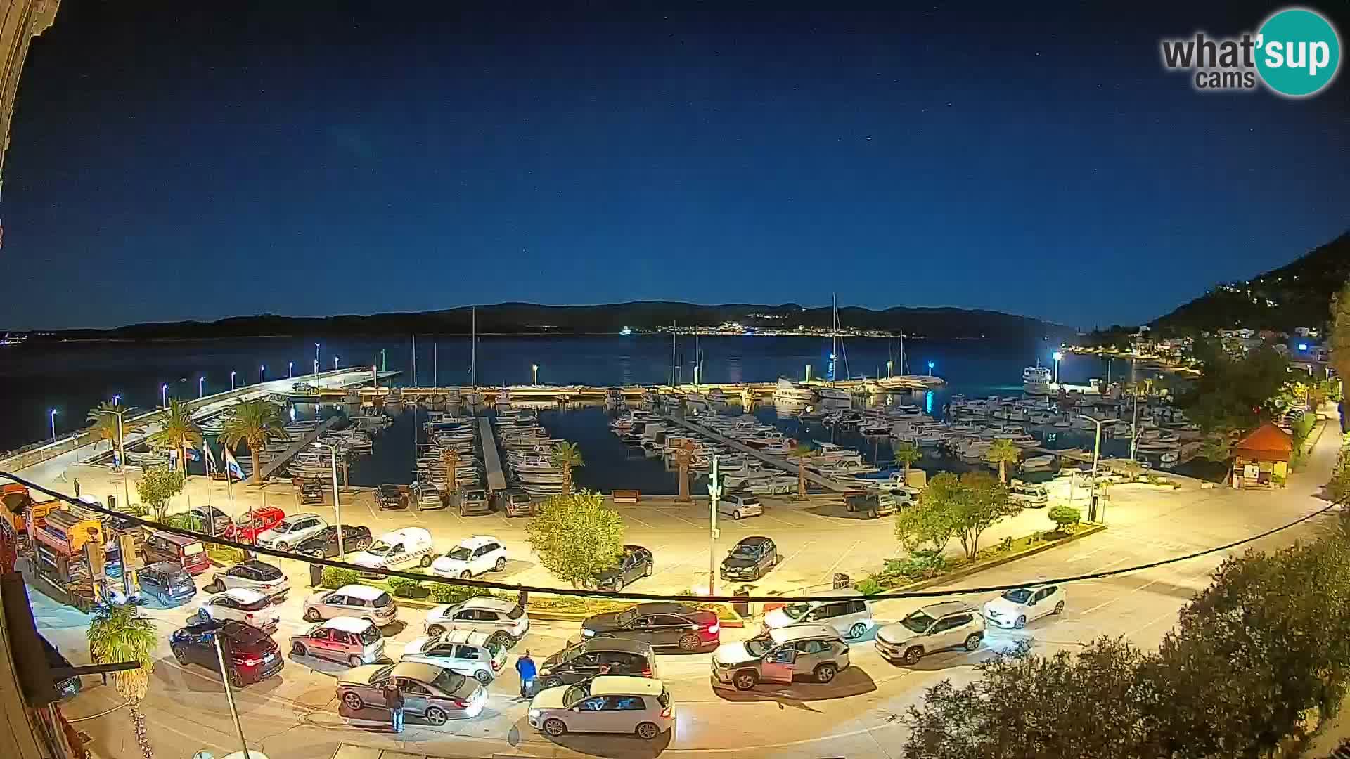 Webcam Orebić Riva – Ferry to Korčula Live