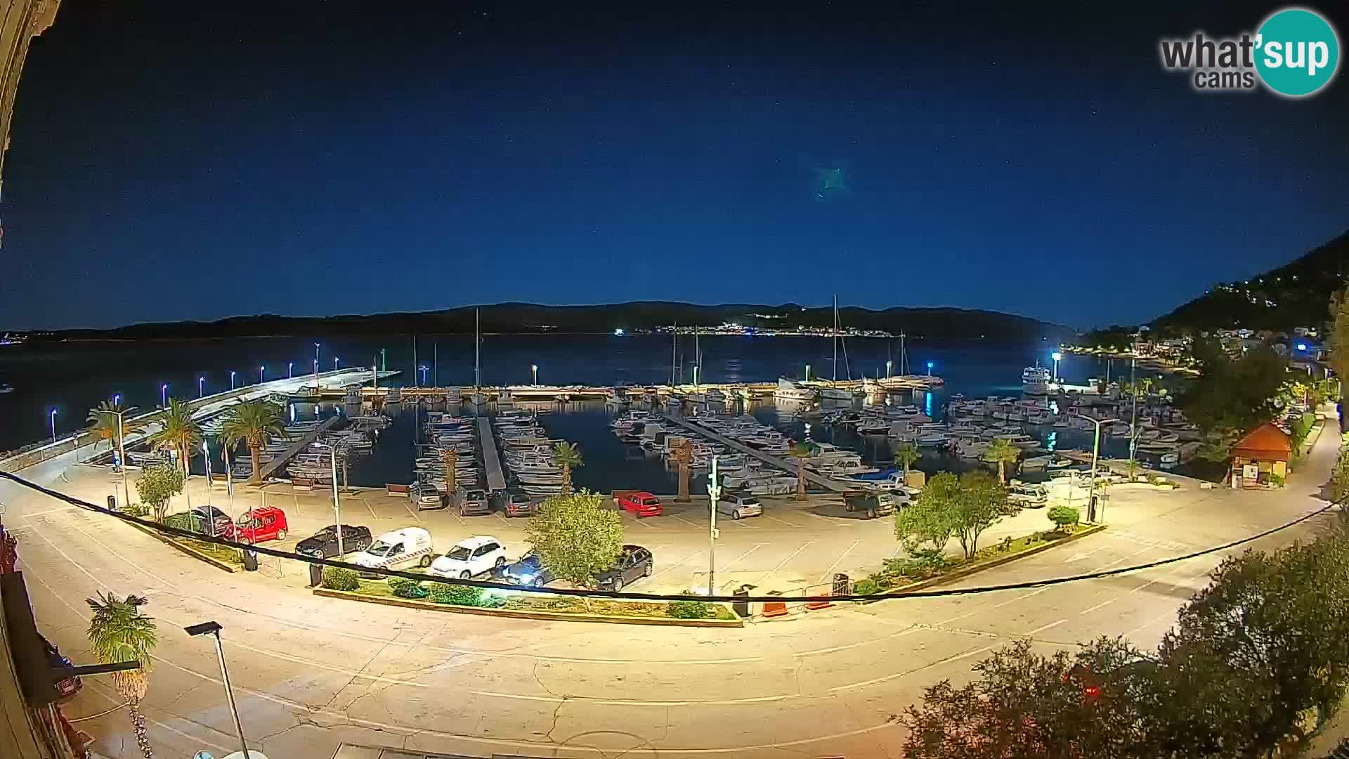 Webcam Orebić Riva – Ferry to Korčula Live