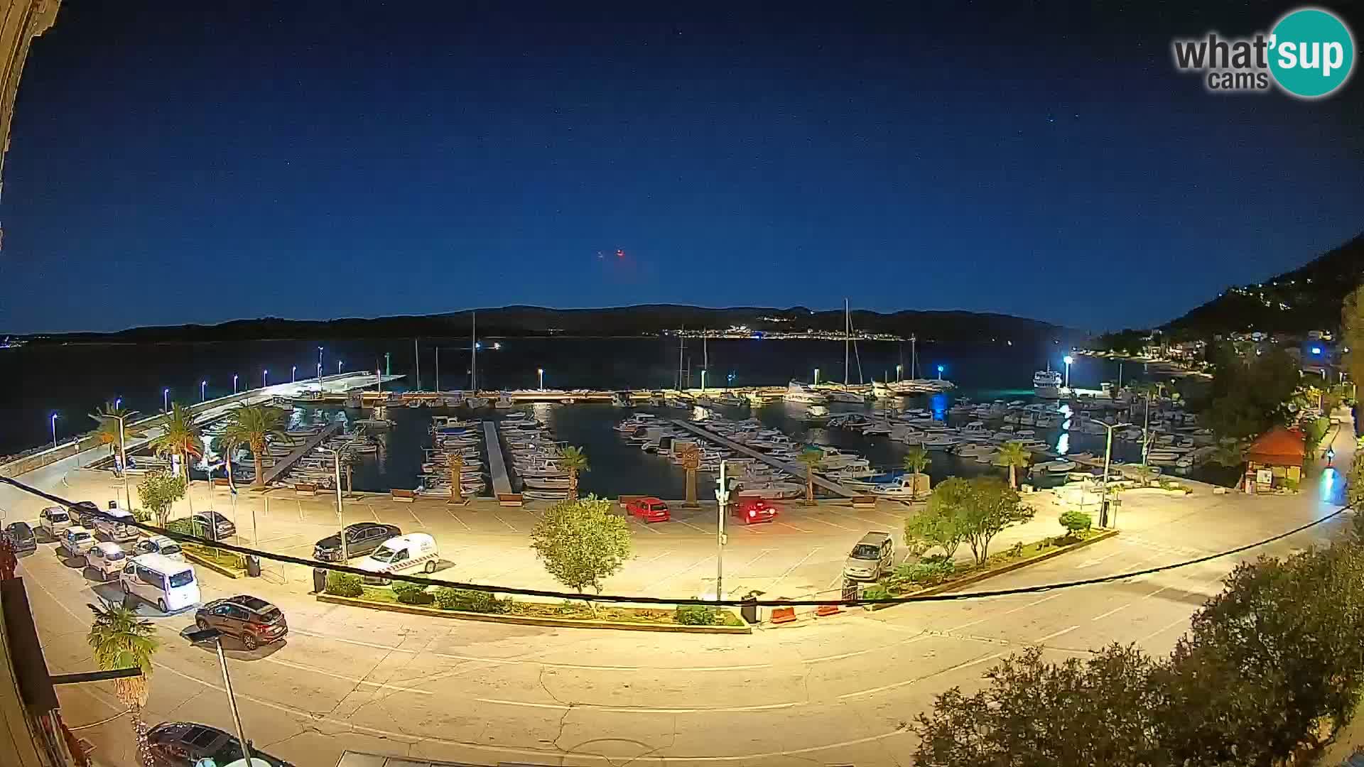 Webcam Orebić Riva – Ferry to Korčula Live