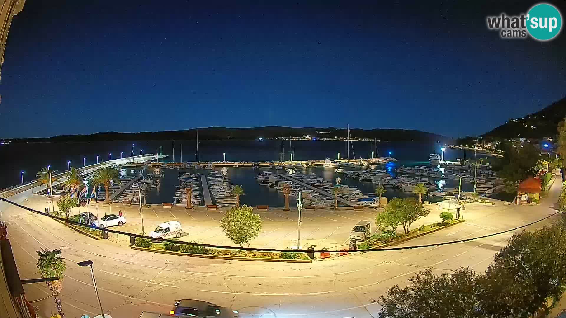 Webcam Orebić Riva – Ferry to Korčula Live