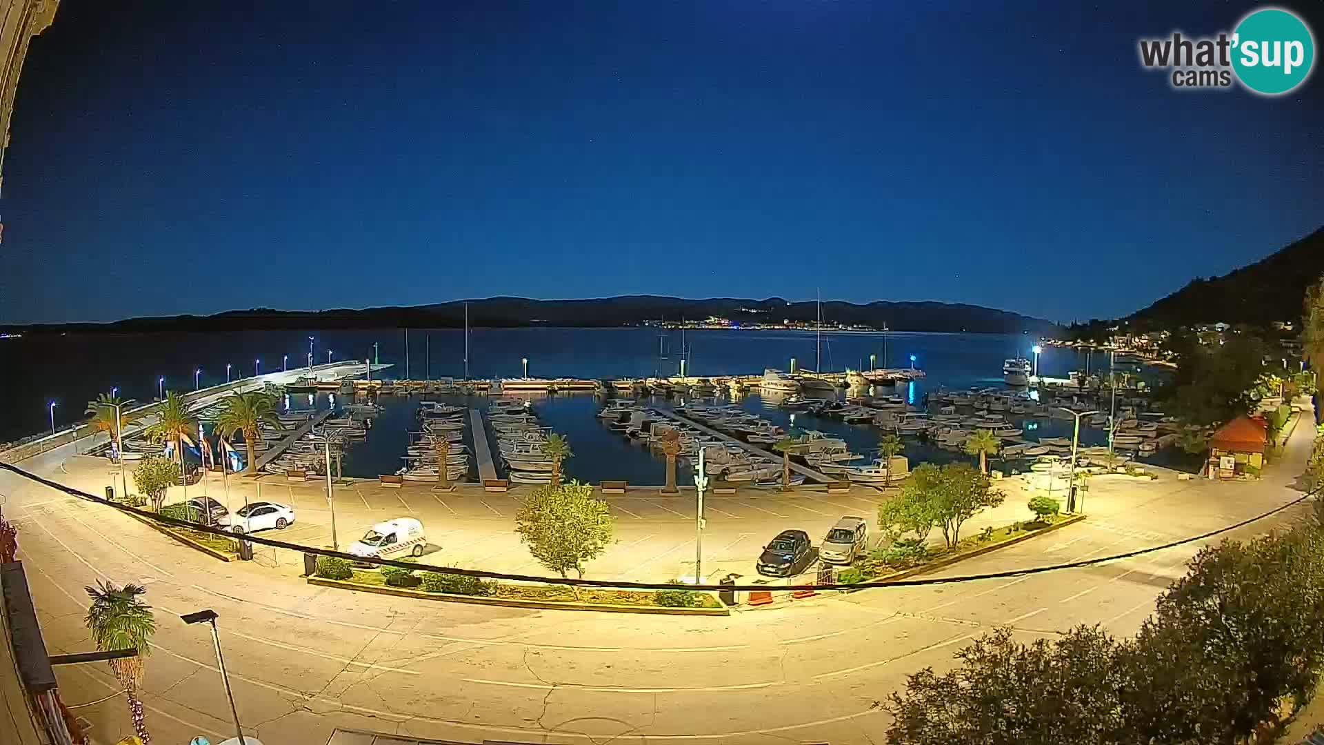 Webcam Orebić Riva – Ferry to Korčula Live