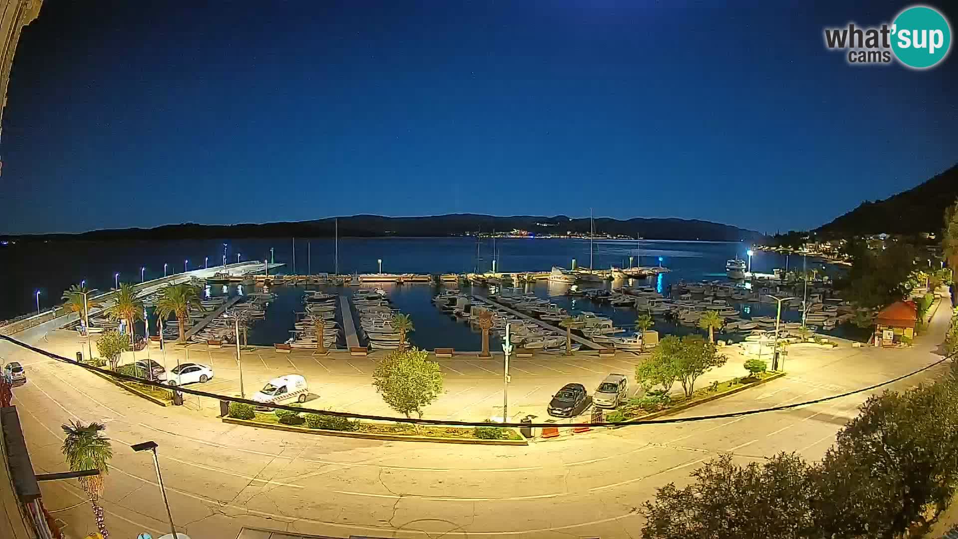 Webcam Orebić Riva – Ferry vers Korčula en direct