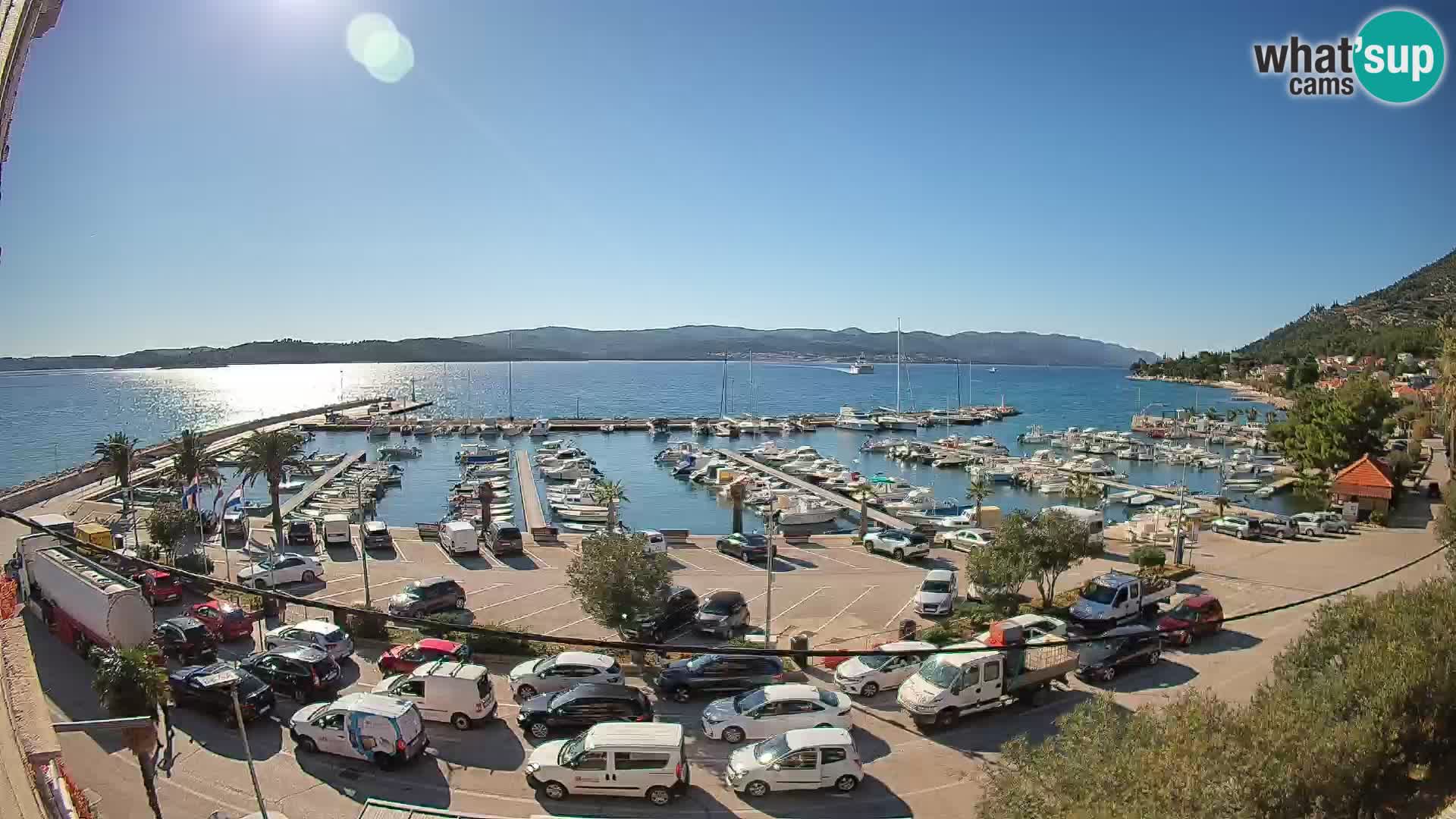 Webcam Sabbioncello Riva – Traghetto per Curzola in diretta