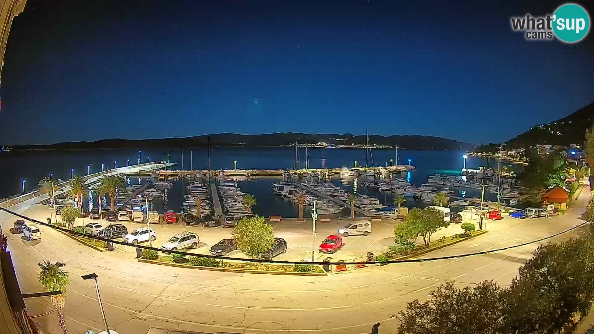 Webcam Orebić Riva – Ferry to Korčula Live
