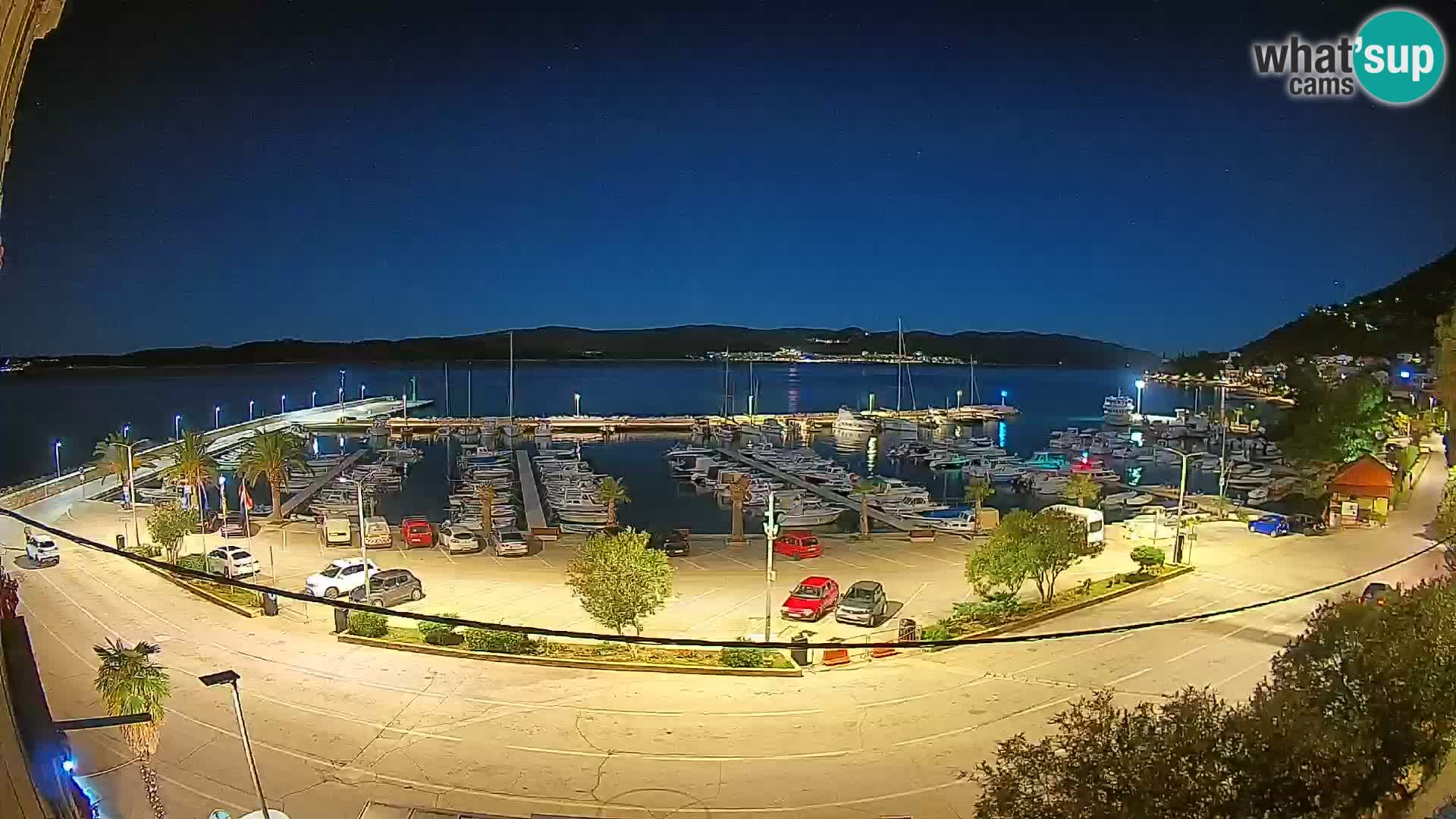 Webcam Orebić Riva – Ferry to Korčula Live