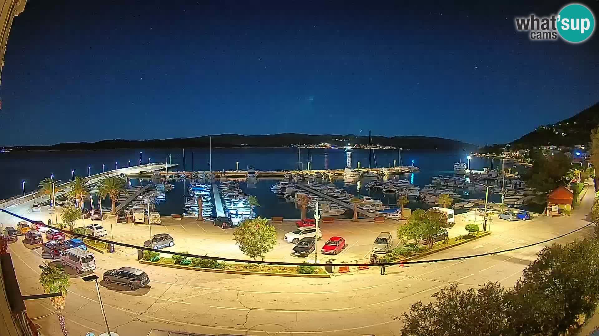 Webcam Orebić Riva – Ferry vers Korčula en direct