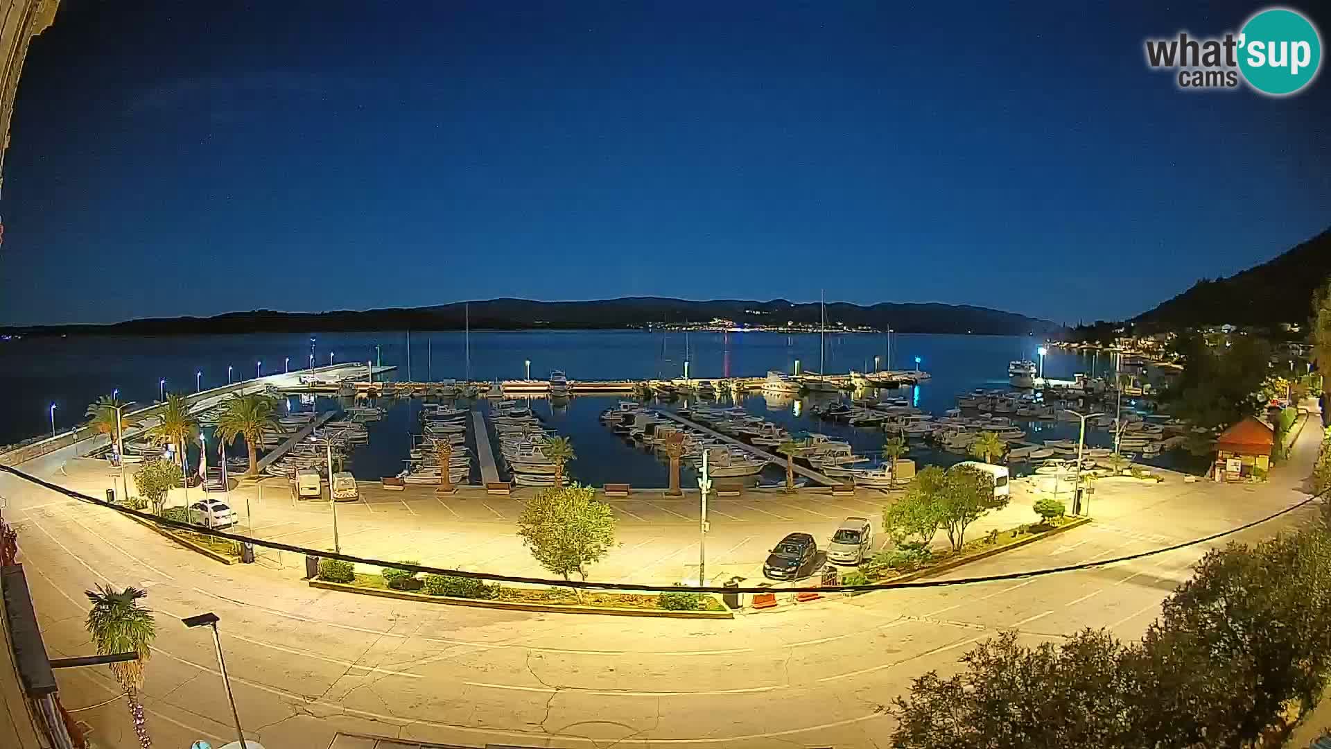 Webcam Orebić Riva – Ferry vers Korčula en direct