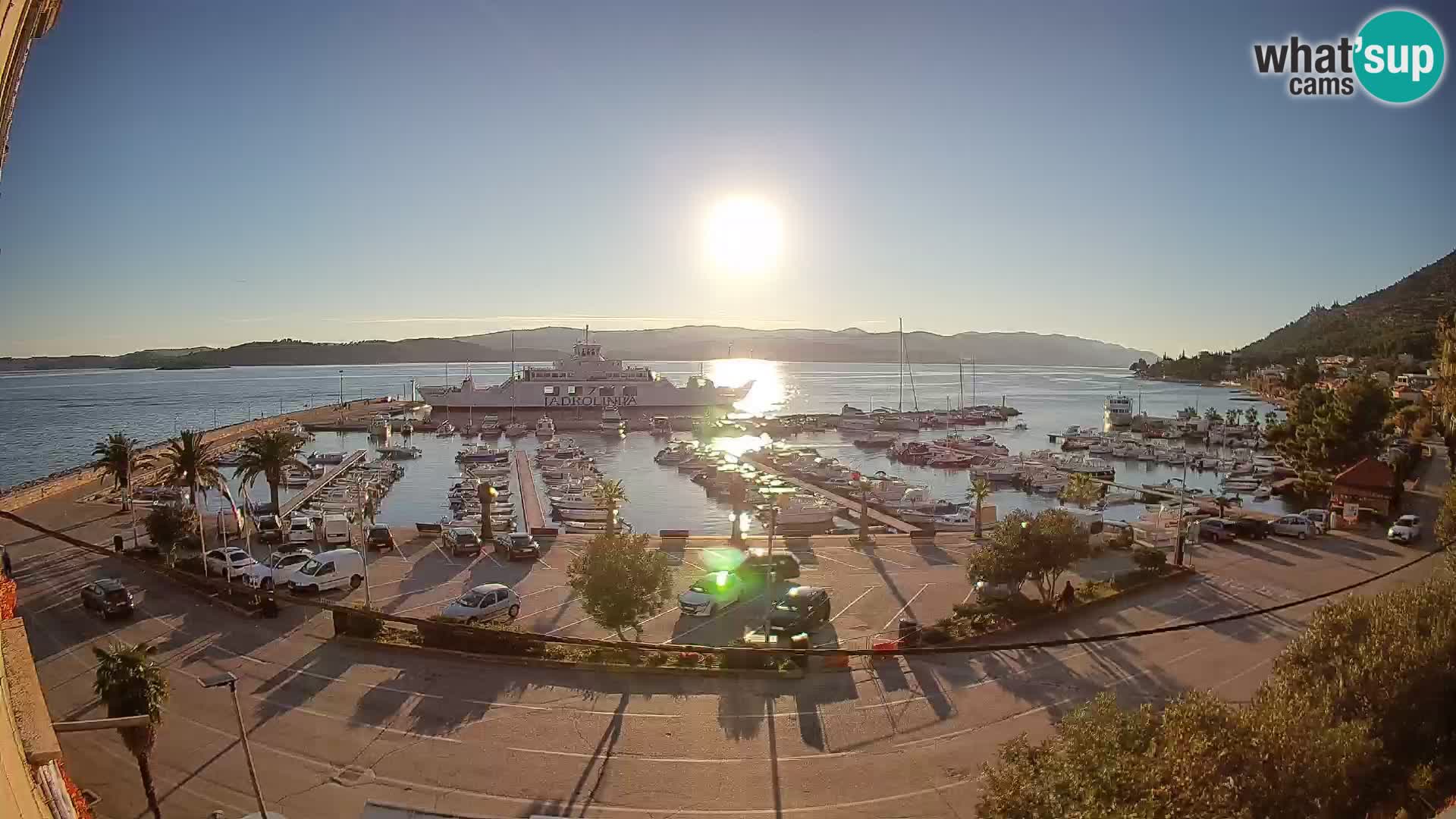 Webcam Sabbioncello Riva – Traghetto per Curzola in diretta