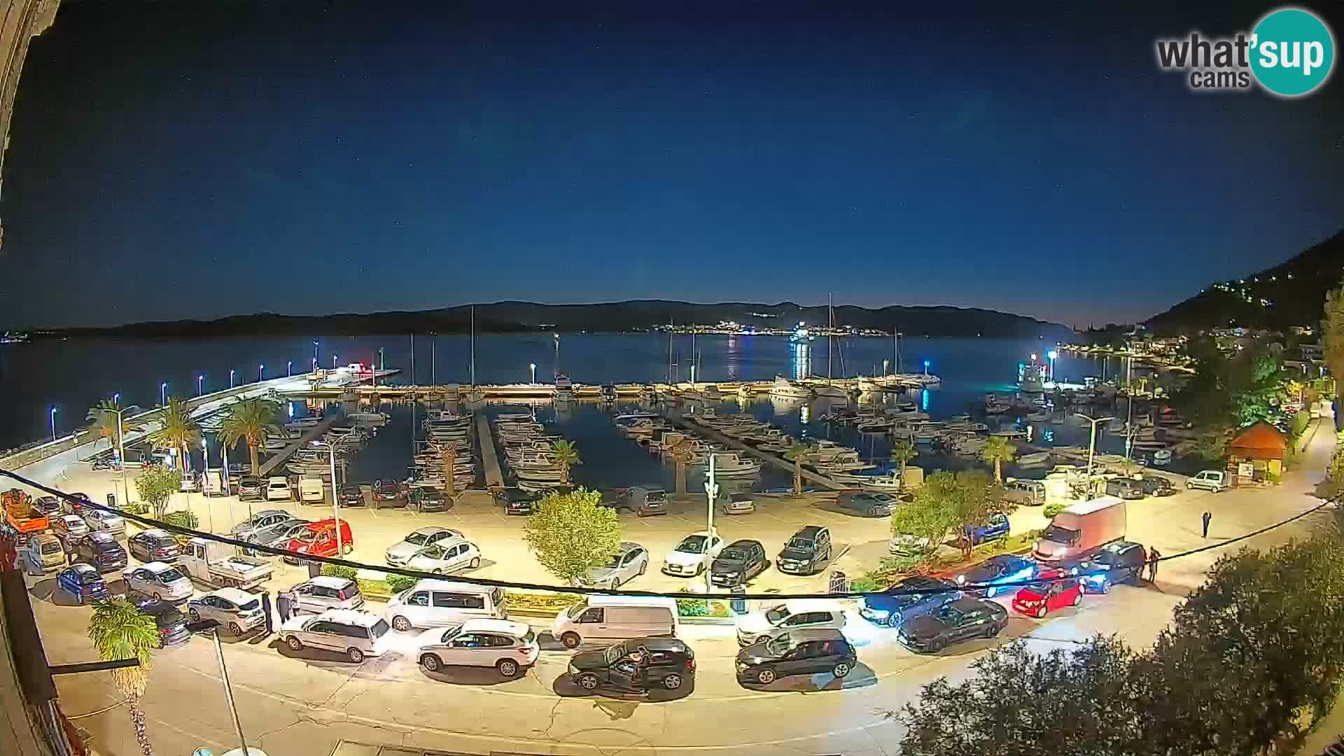 Webcam Orebić Riva – Ferry to Korčula Live