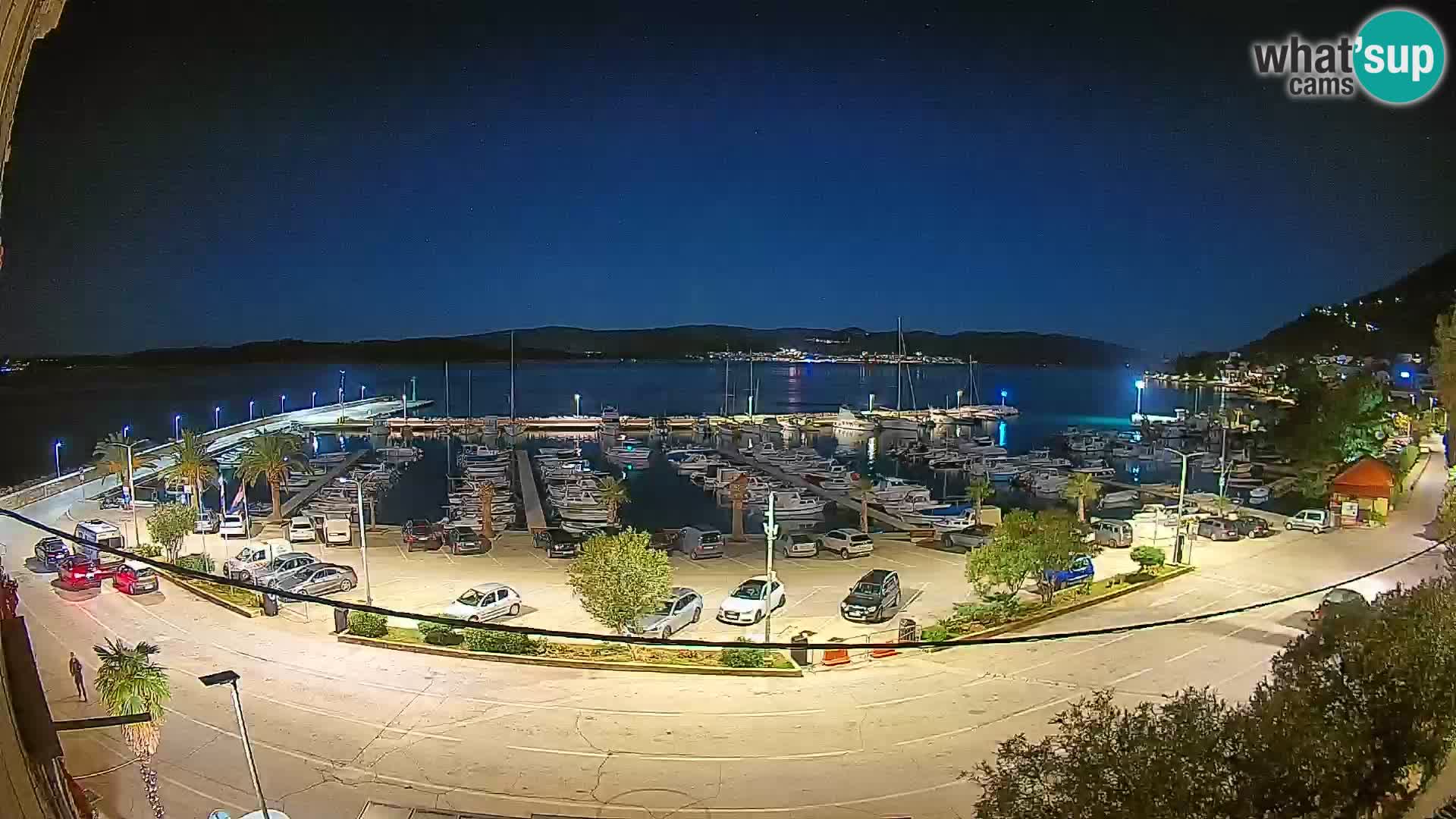 Webcam Orebić Riva – Ferry to Korčula Live