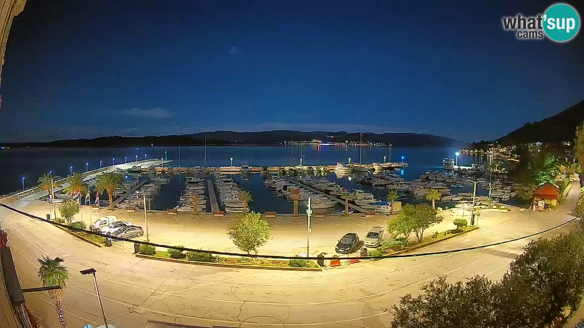 Webcam Orebić Riva – Ferry to Korčula Live