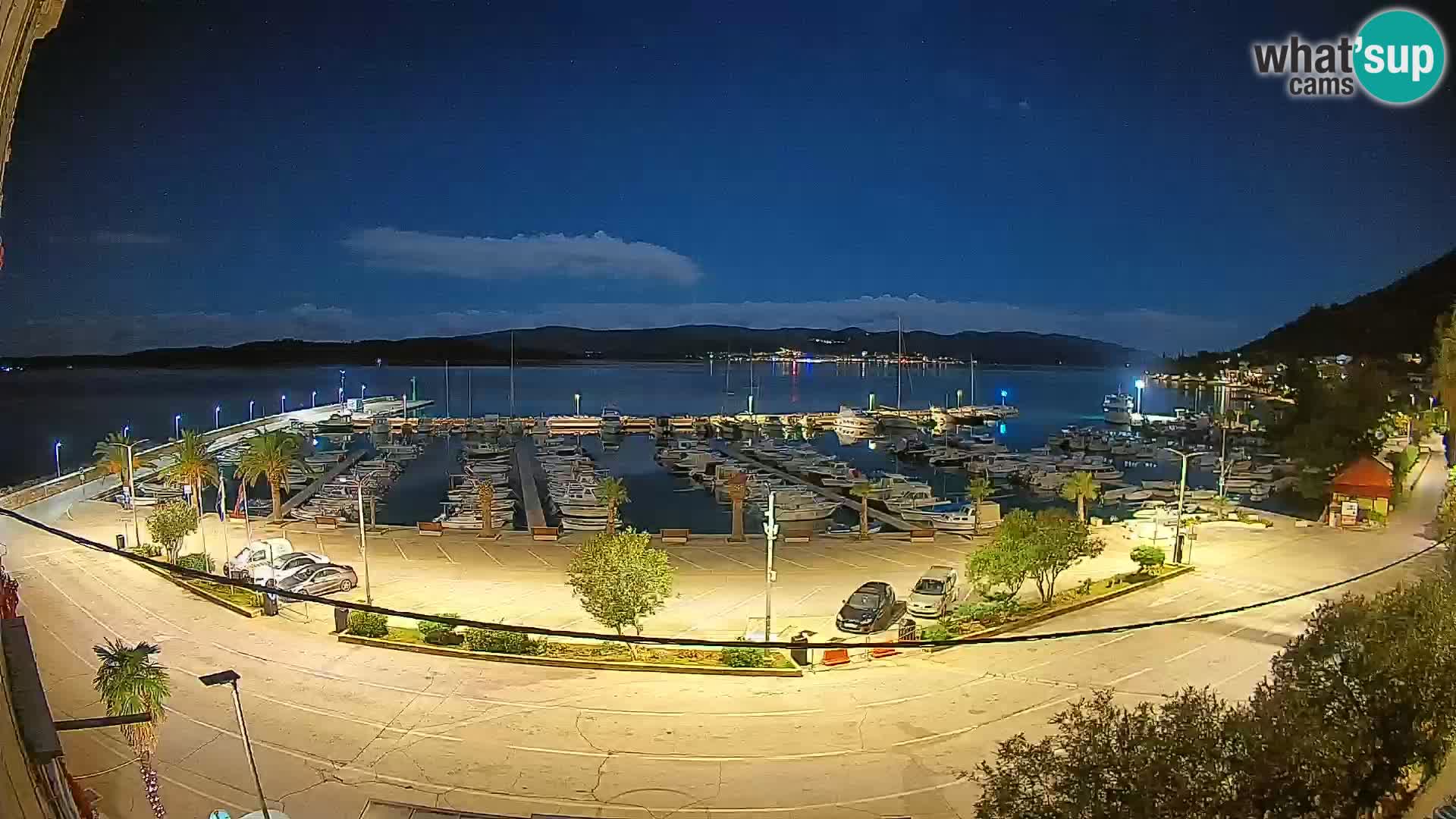 Webcam Orebić Riva – Ferry to Korčula Live