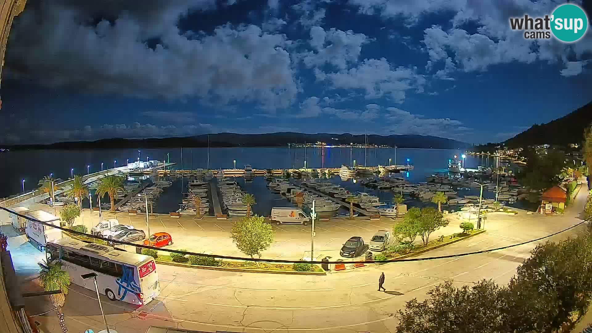 Webcam Orebić Uferpromenade – Fähre nach Korčula Live