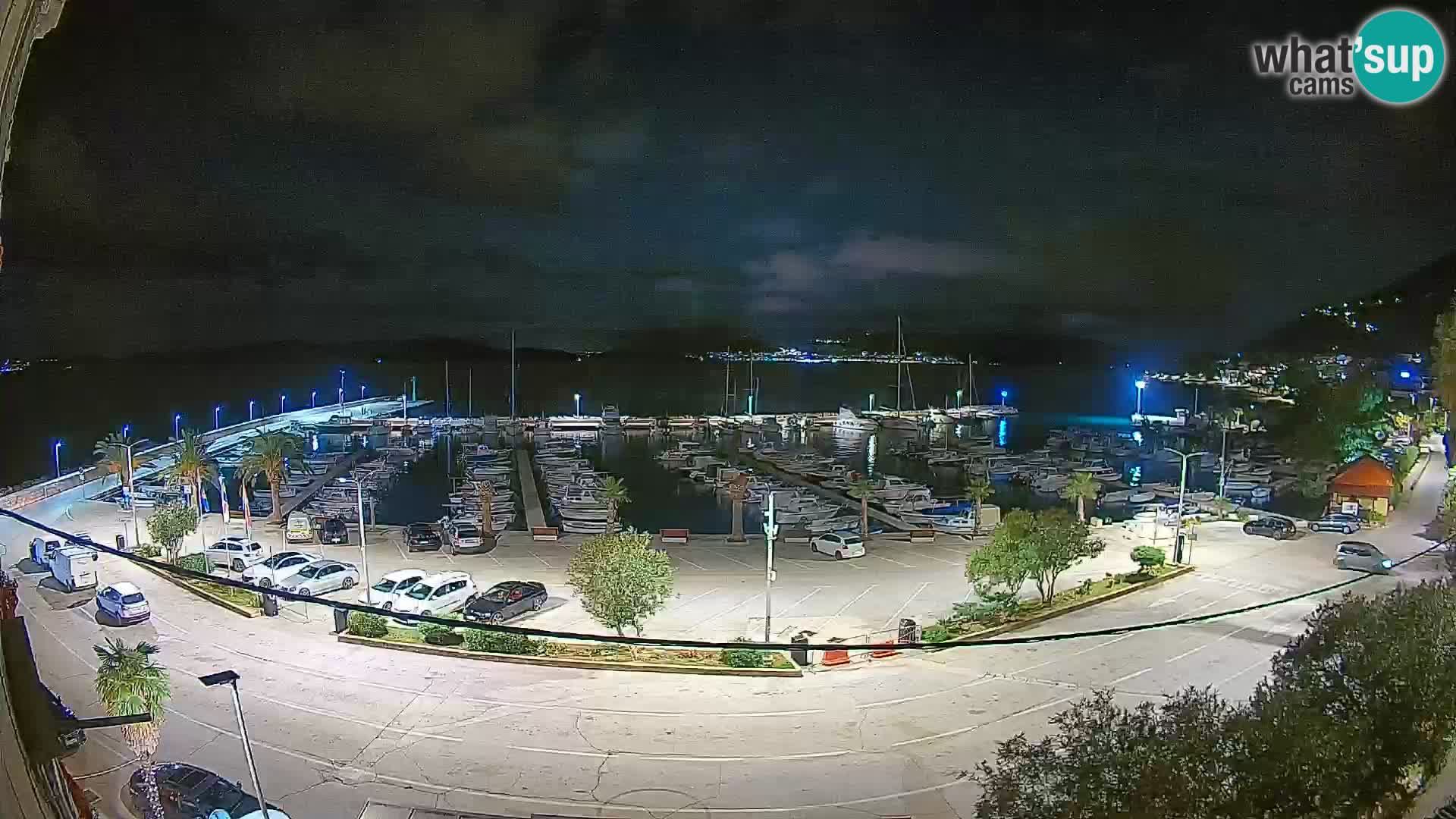 Webcam Orebić Uferpromenade – Fähre nach Korčula Live