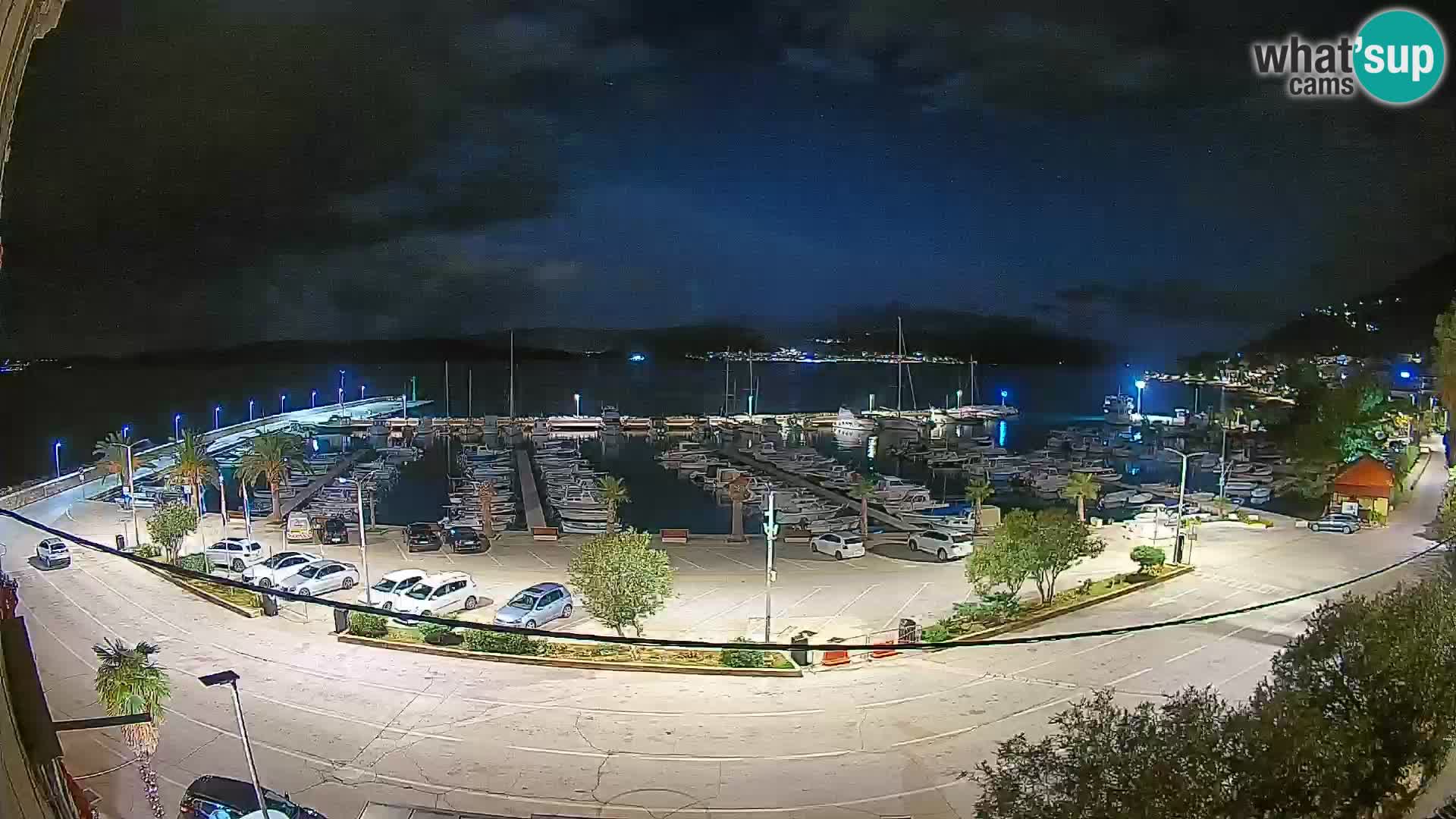Webcam Orebić Riva – Ferry to Korčula Live