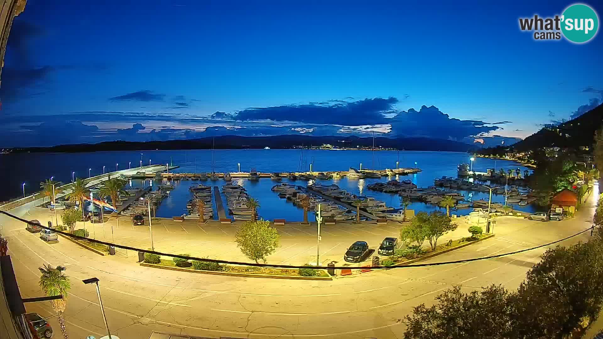 Webcam Orebić Riva – Ferry to Korčula Live