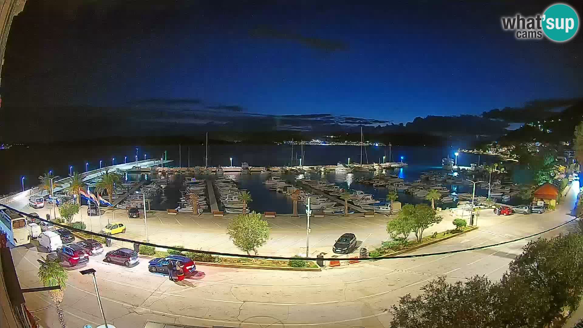 Webcam Orebić Riva – Ferry vers Korčula en direct