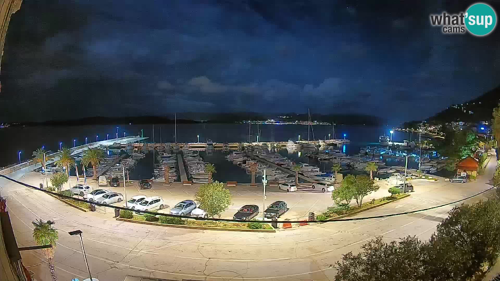 Webcam Orebić Riva – Ferry to Korčula Live