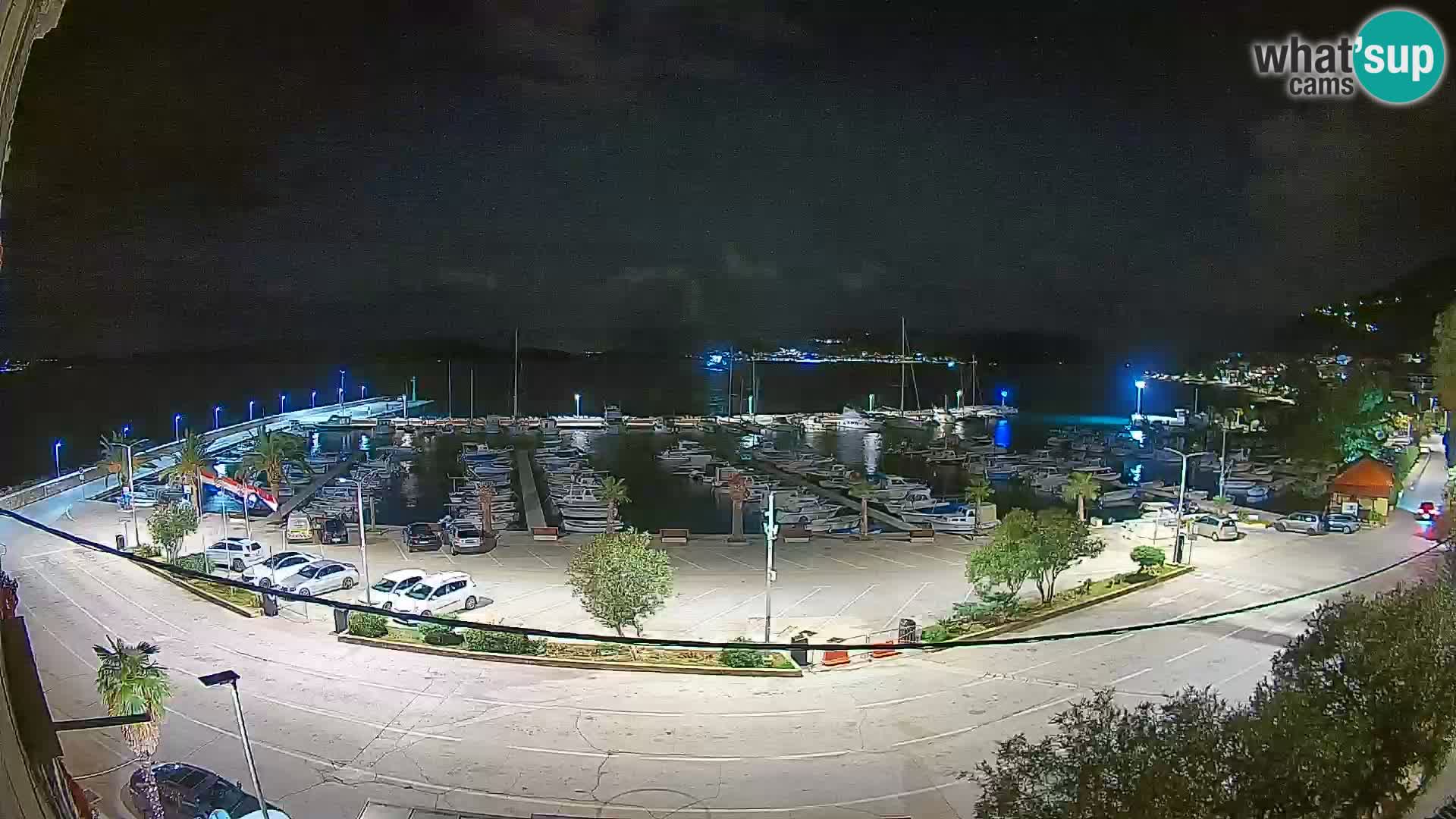 Webcam Orebić Riva – Ferry vers Korčula en direct