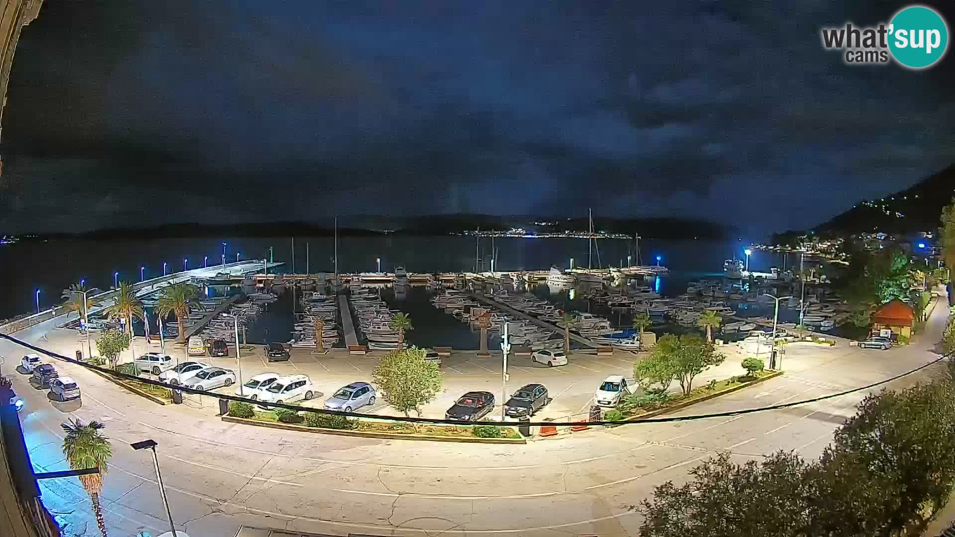 Webcam Orebić Riva – Ferry a Korčula en vivo