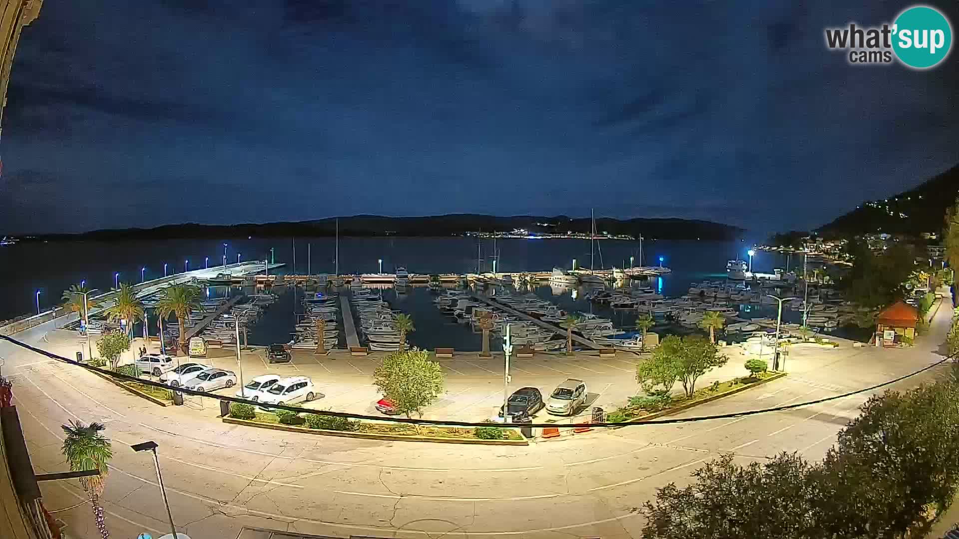 Spletna kamera Orebić Riva – Trajekt za Korčulo v živo