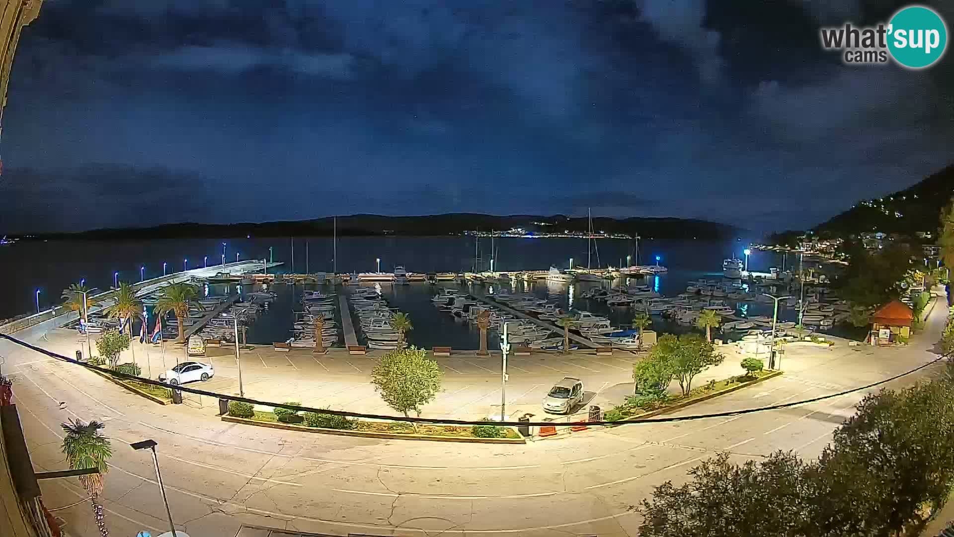 Webcam Orebić Riva – Ferry a Korčula en vivo