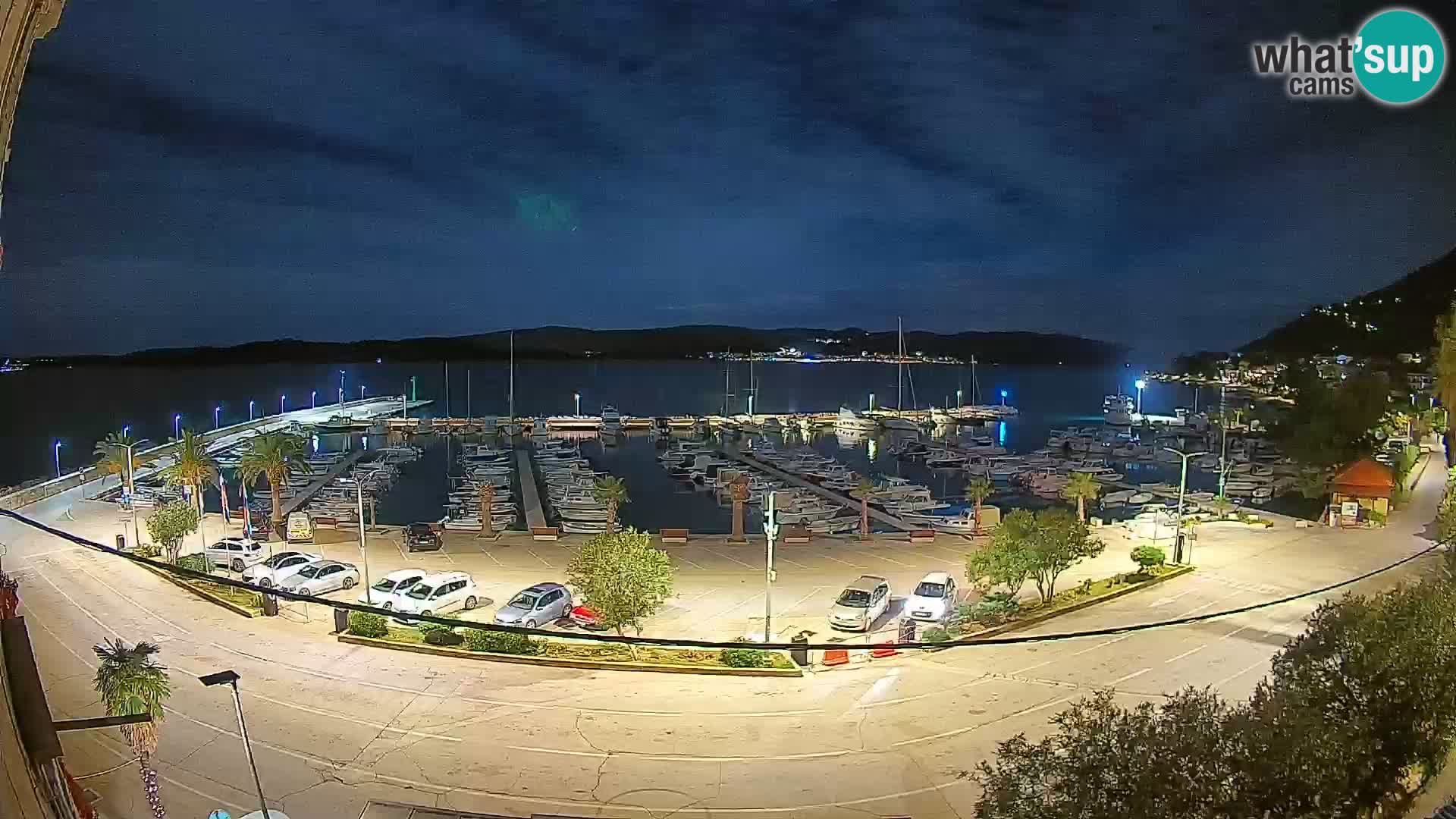 Webcam Orebić Riva – Ferry to Korčula Live