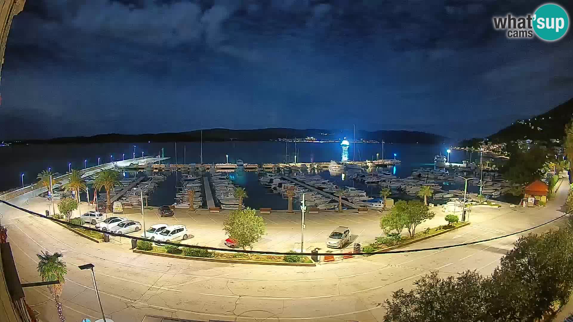 Webcam Orebić Uferpromenade – Fähre nach Korčula Live