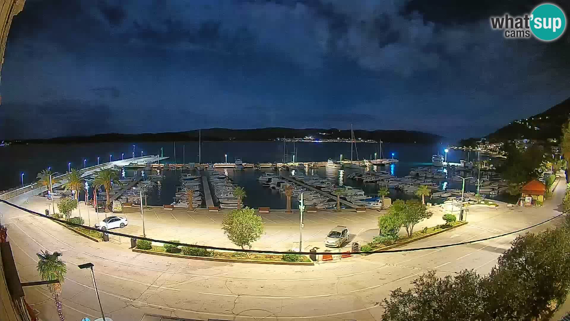 Webcam Orebić Riva – Ferry a Korčula en vivo
