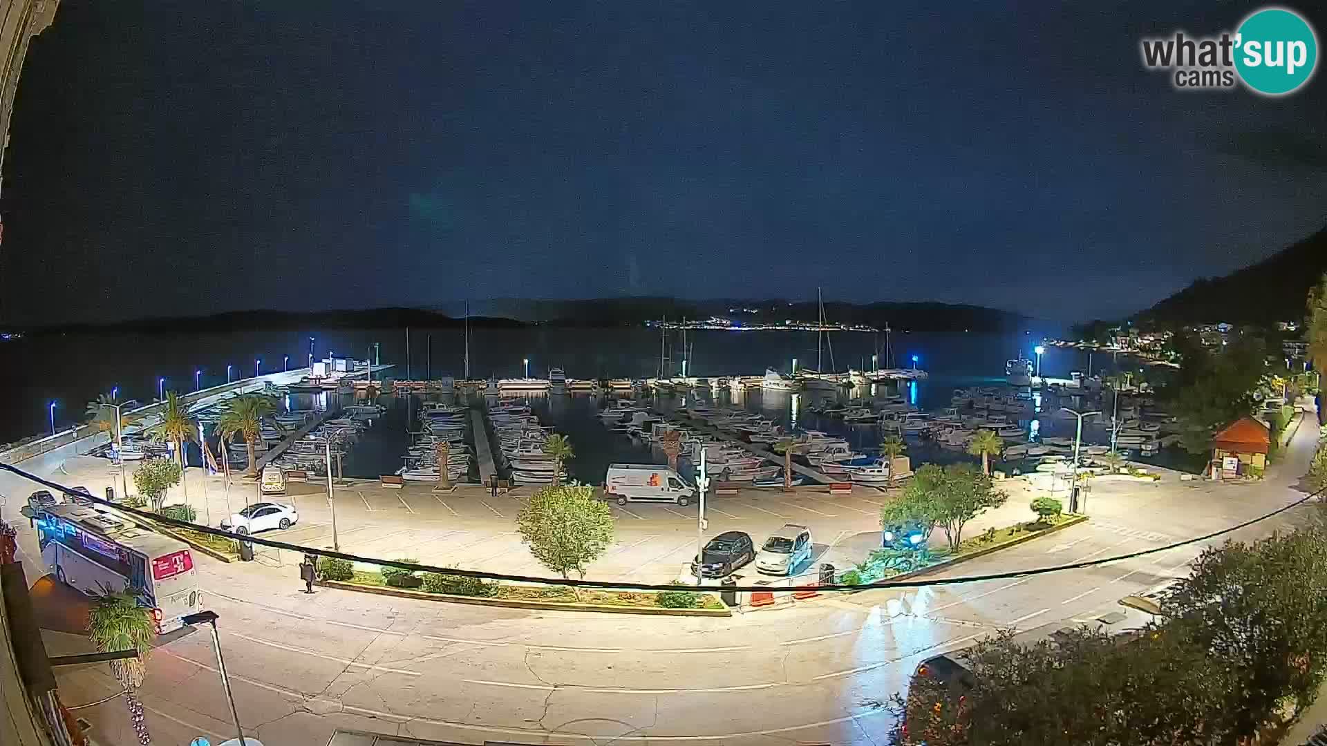 Webcam Orebić Riva – Ferry a Korčula en vivo